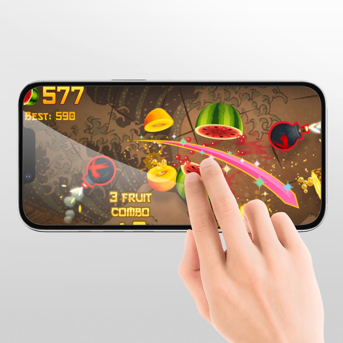4smarts Displayschutzglas »Second Glass Privacy + Montagerahmen«, für Apple iPhone SE (4. Gen), Displayschutzfolie, Schutzfolie, Blickschutz, kratz- & stoßfest