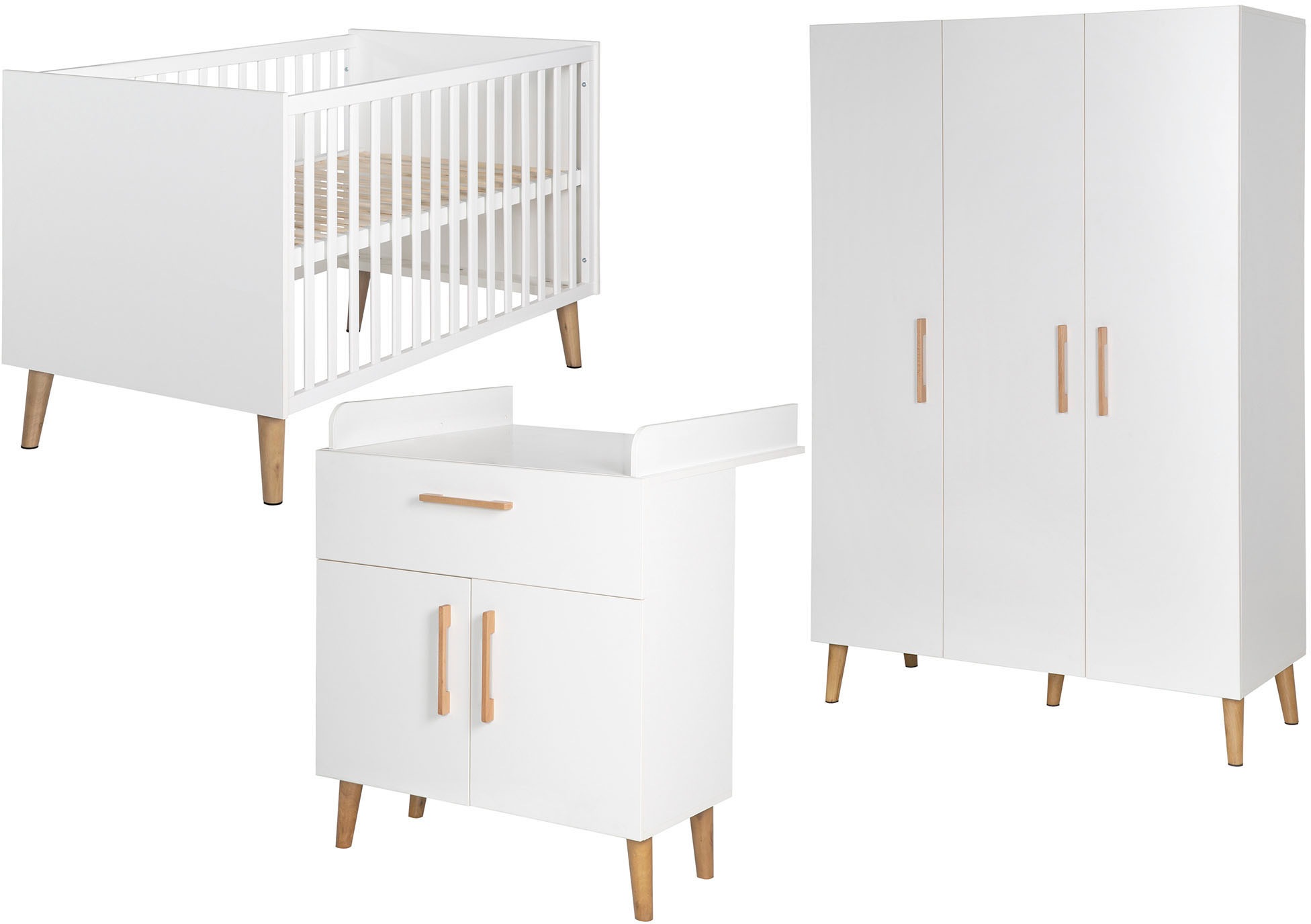 Roba ® Babyzimmer-Komplettset »Mick« (Set 3...