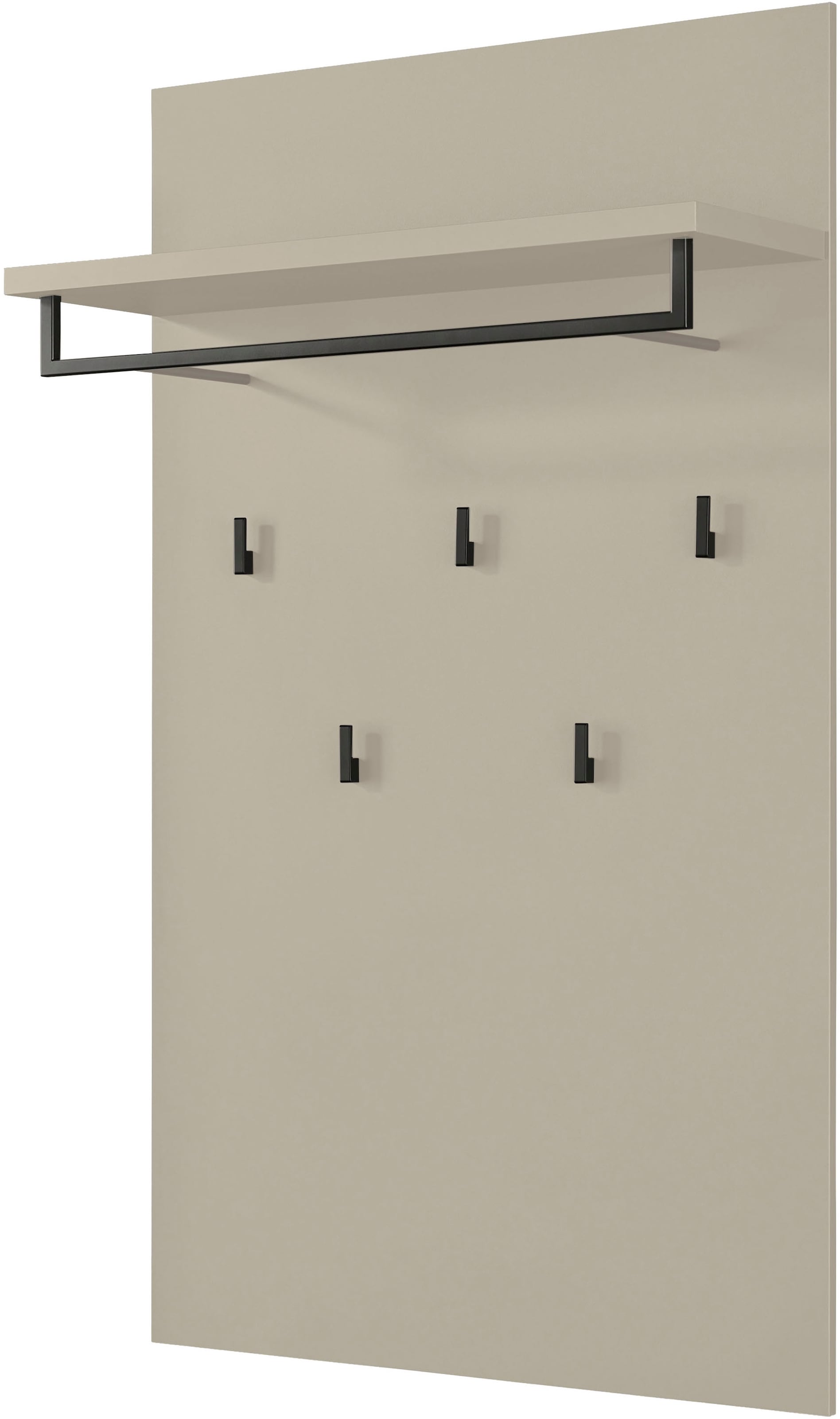Mäusbacher Garderobenpaneel »Nova Garderobe« mit Kleiderstange und Hutablage BHT 69x123x28 cm
