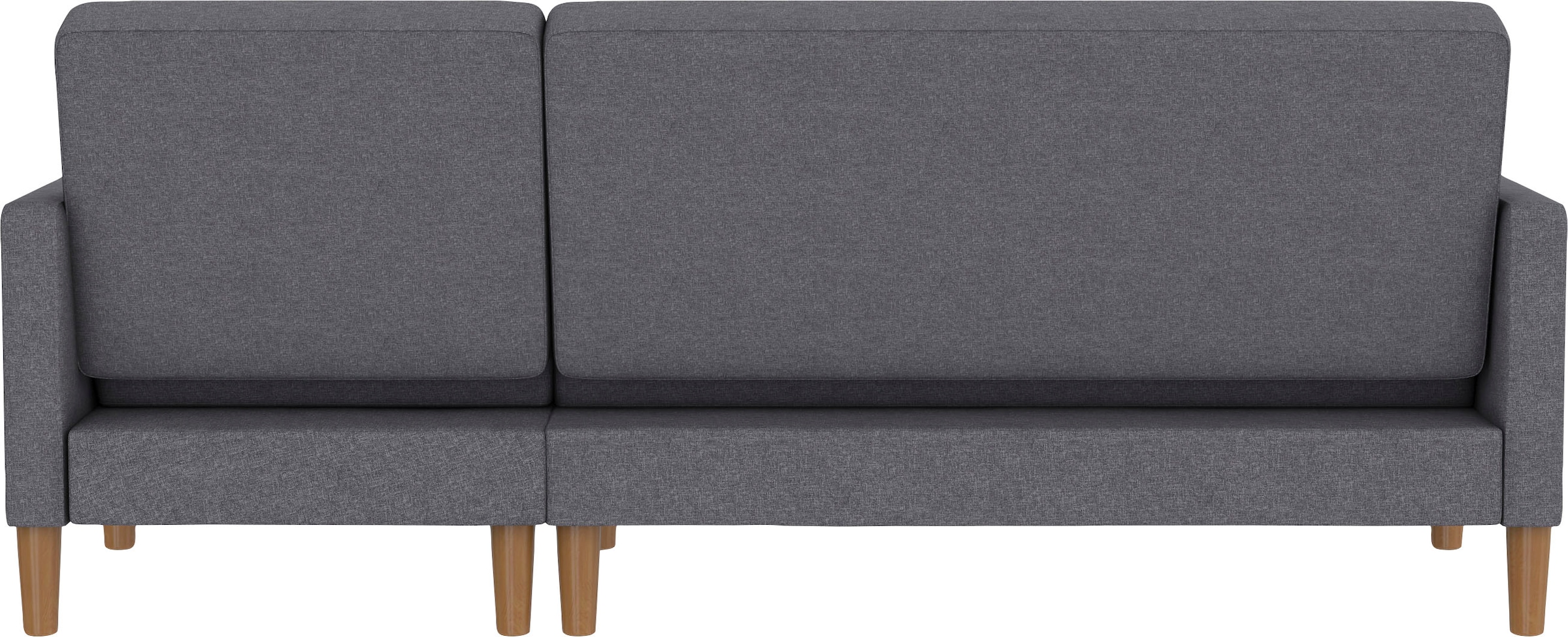 Dorel Home Ecksofa »Lilly, L-Form,«, mit Bett-Funktion, Recamiere beidseitig montierbar, Sitzhöhe 43 cm