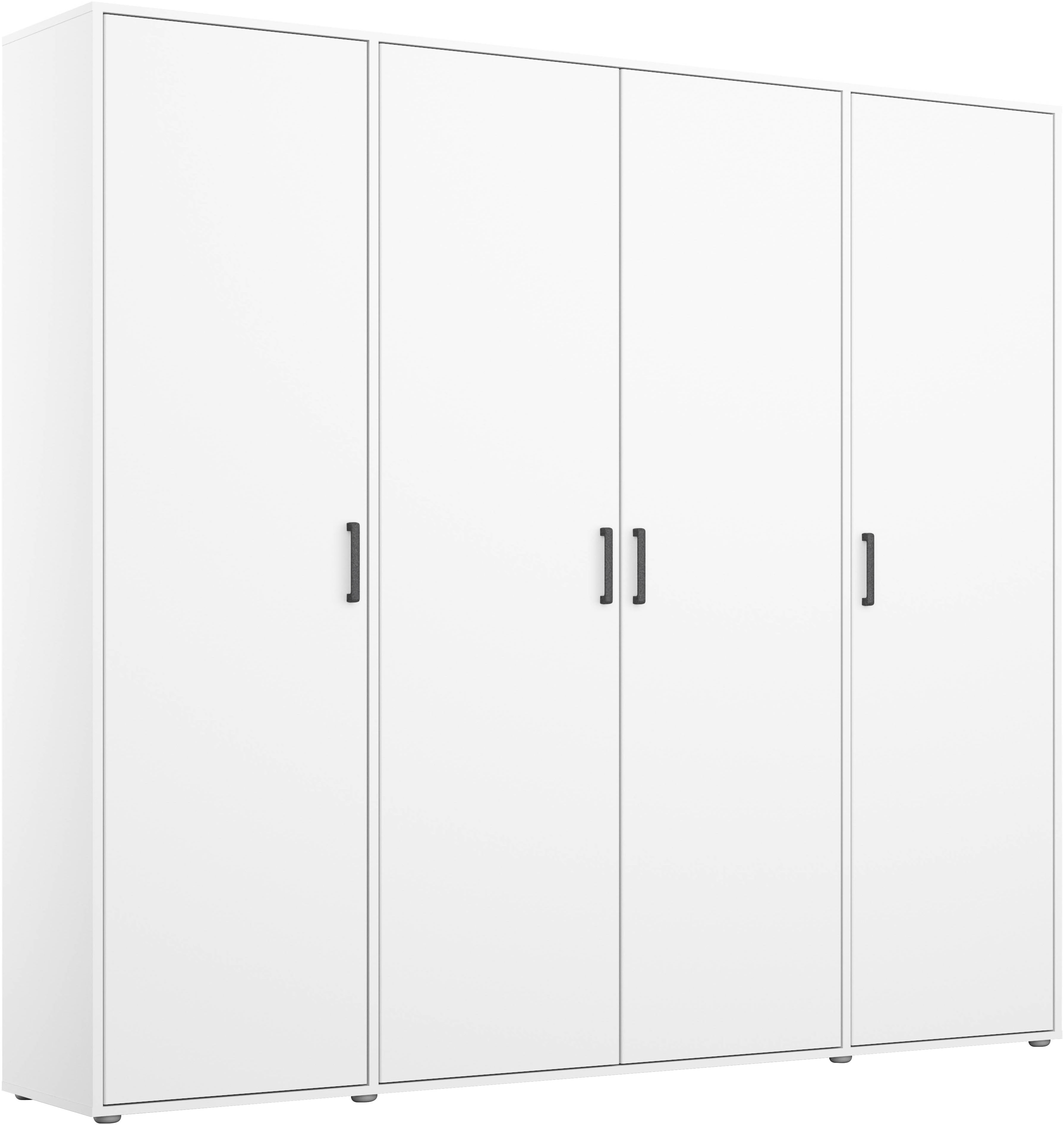 rauch Kleiderschrank "VOYAGER Garderobe Wäscheschrank Schlafzimmer" in 3 verschiedenen Ausstattungen BASIC/CLASSIC/PREMIUM, mit 2 modernen Griffvarianten, viel Stauraum MADE IN GERMANY