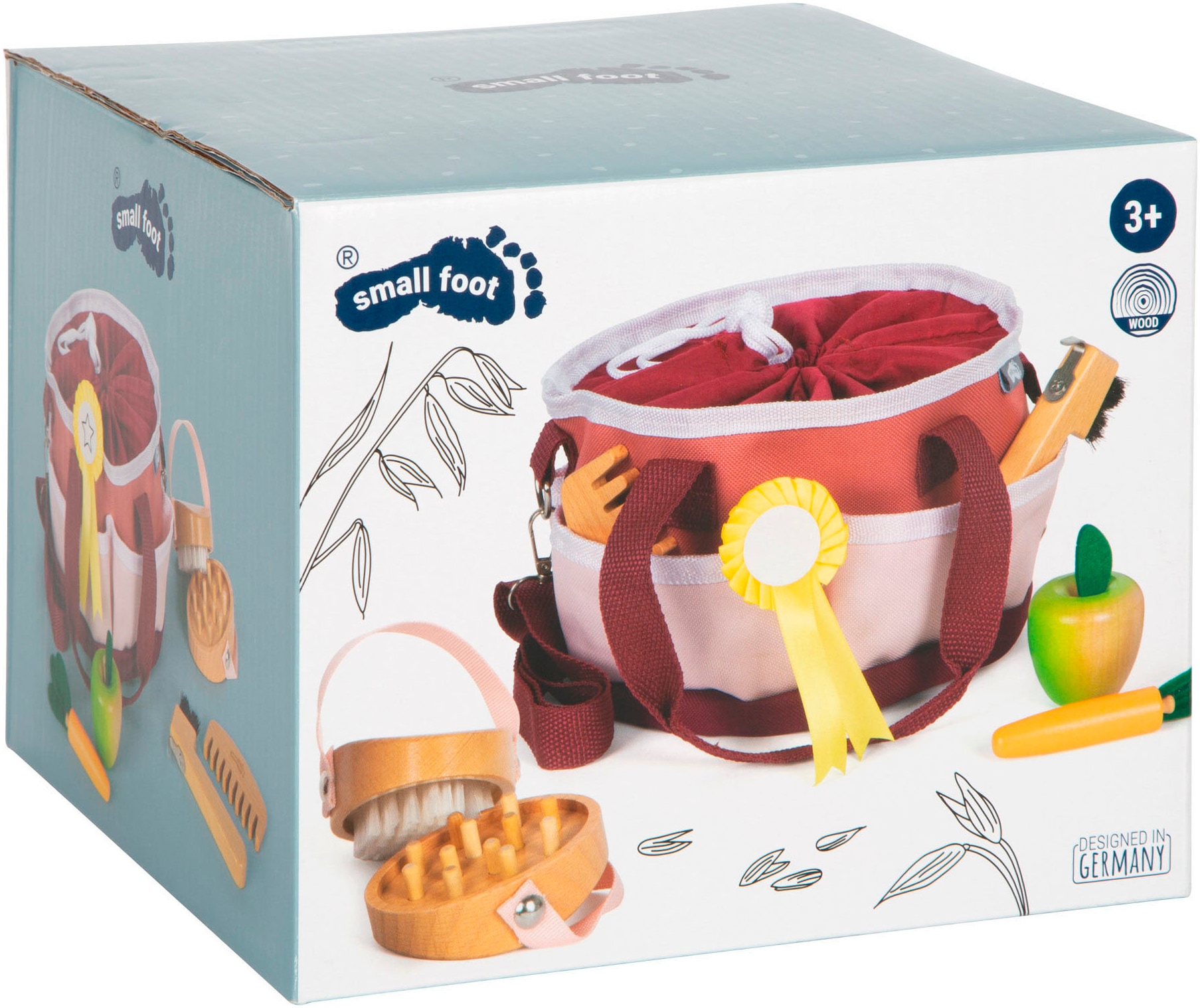 Small Foot Stehtier »Spielzeug Pferdepflege-Set mit Tasche« für alle Pferde