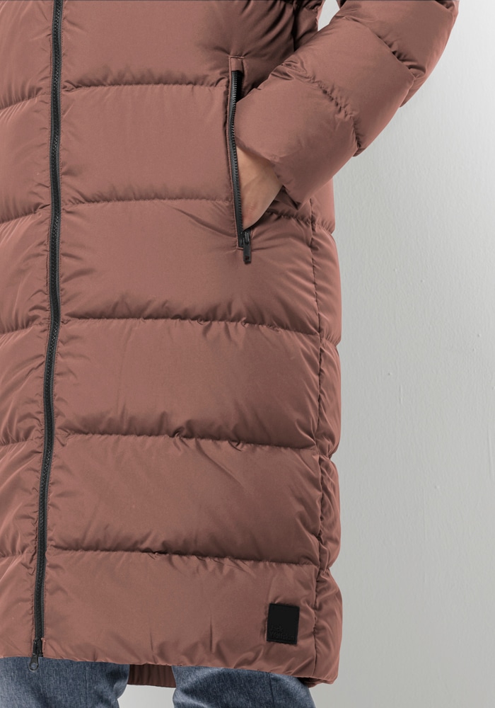 Raten COAT auf Wolfskin W« PALACE »FROZEN | Jack BAUR Daunenmantel