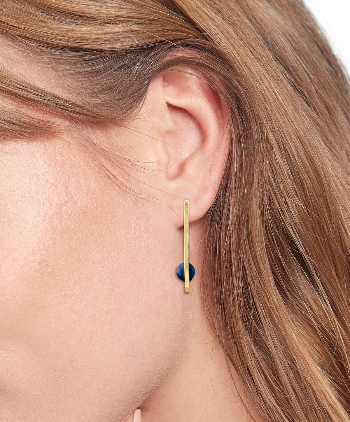 Tommy Hilfiger Paar Creolen »SEMI-PRECIOUS BEADS, 2780964, 2780965, 2780966«, mit Onyx, Lapislazuli oder Glasstein