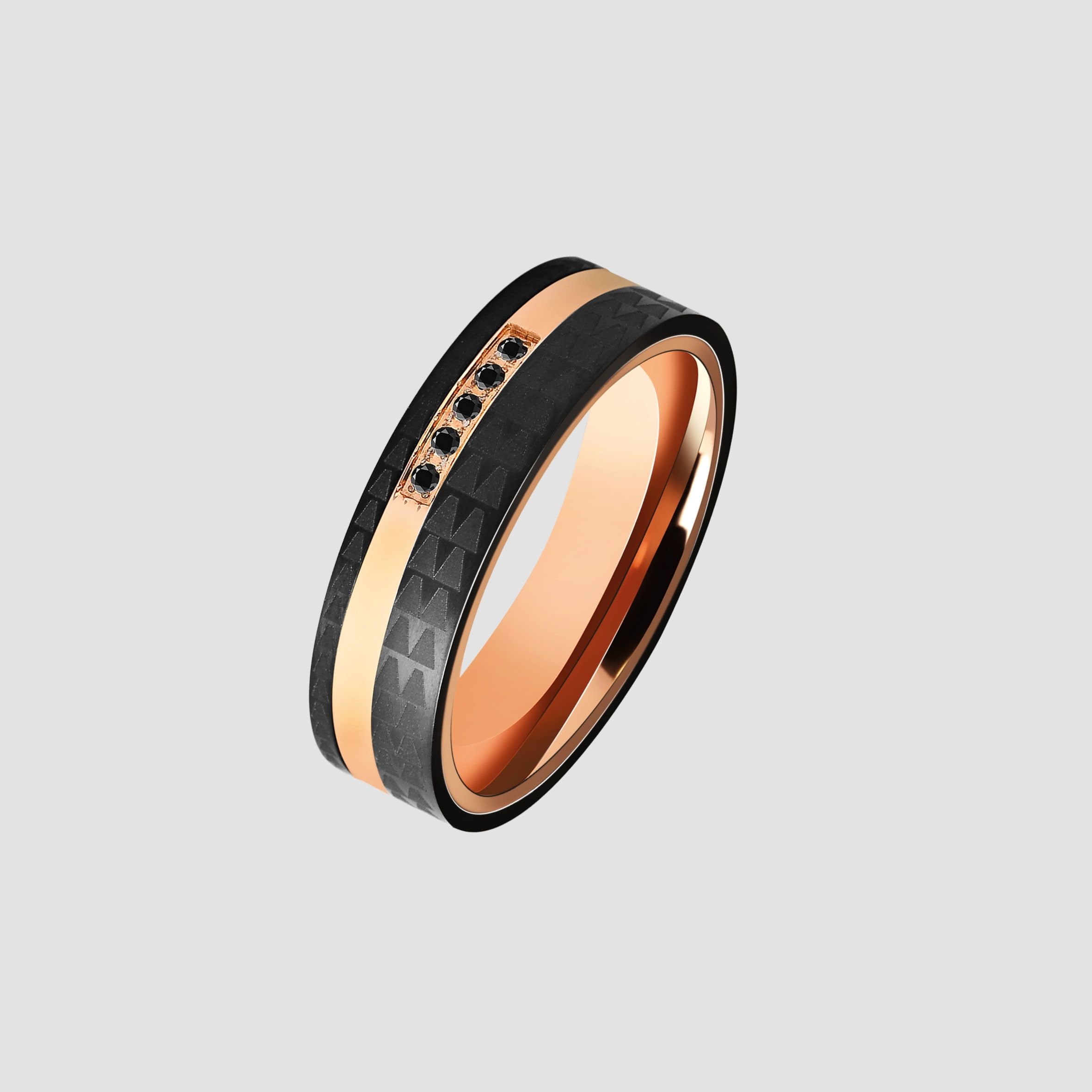 Adelia´s Fingerring »Damen Ring aus Edelstahl mit Strass Steinchen«