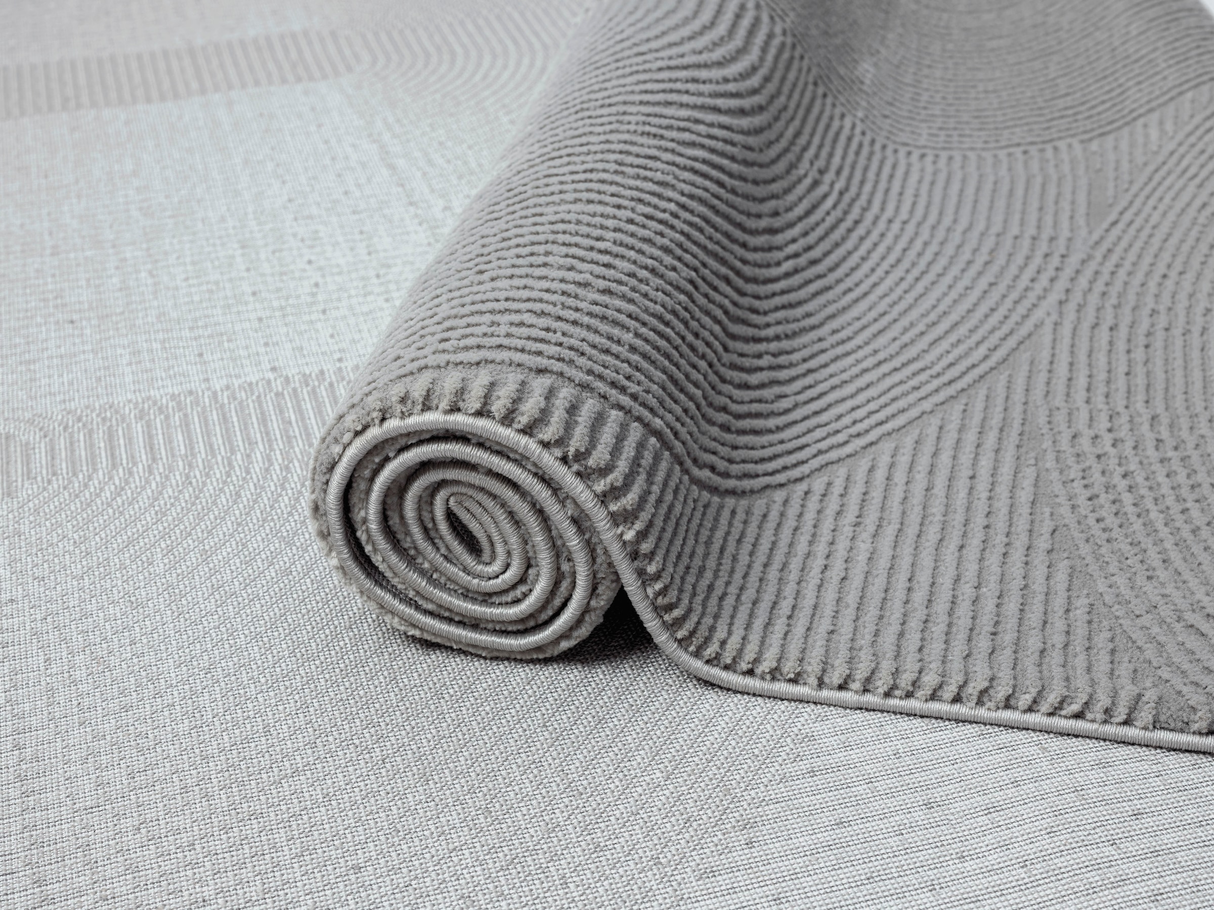 merinos Teppich Polyester, rechteckig, recyceltem Tief Struktur, BAUR kaufen Wohnzimmer »Sign Geometrisch, Hoch 1904«, 100% 