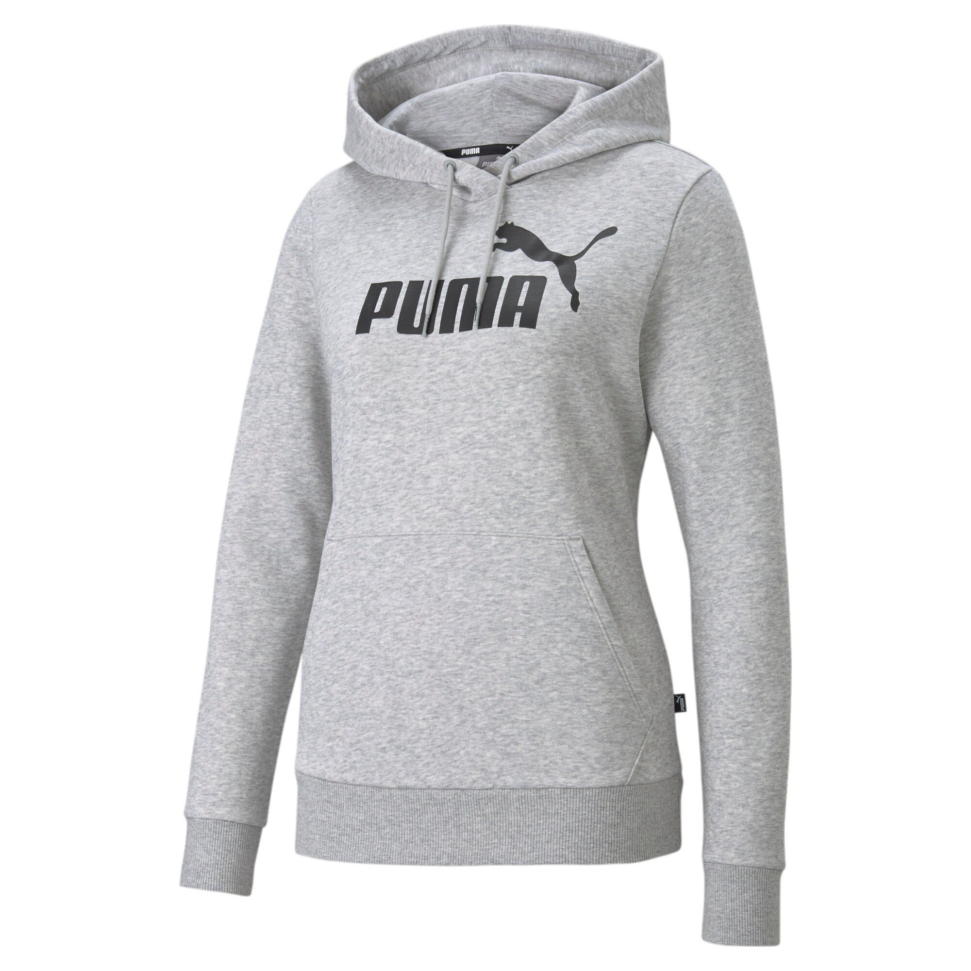 PUMA Kapuzensweatshirt »ESS LOGO HOODIE FL«, mit gefütterter Kapuze, mit Kängurutasche, Regular Fit
