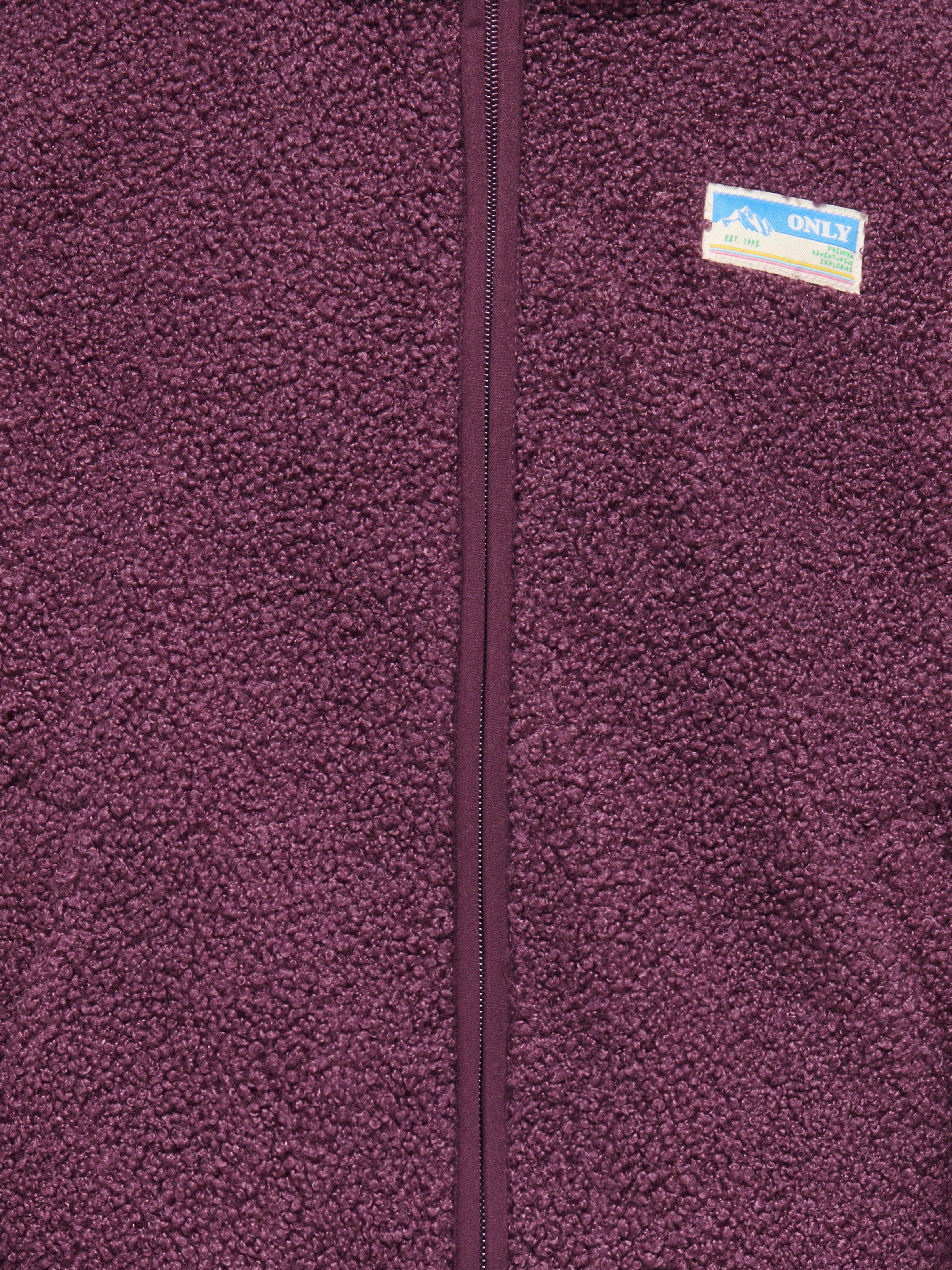 Thumbnail - KIDS ONLY Fleecejacke "KOGEVA LIFE TEDDY JACKET CP OTW NOOS" ohne Kapuze