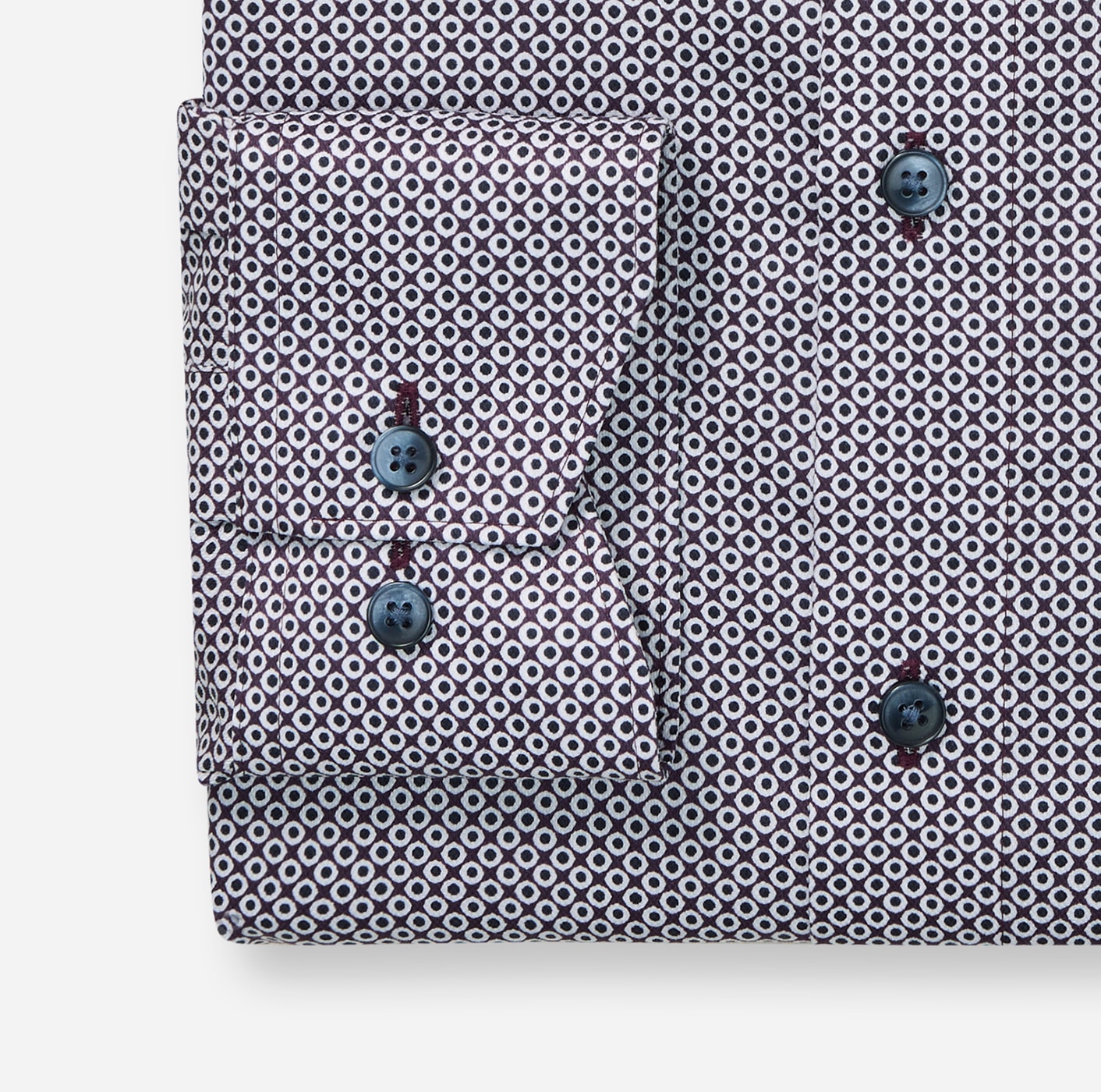 OLYMP Langarmhemd »Luxor« fein gemustert, Businesshemd, modern fit, New Kentkragen