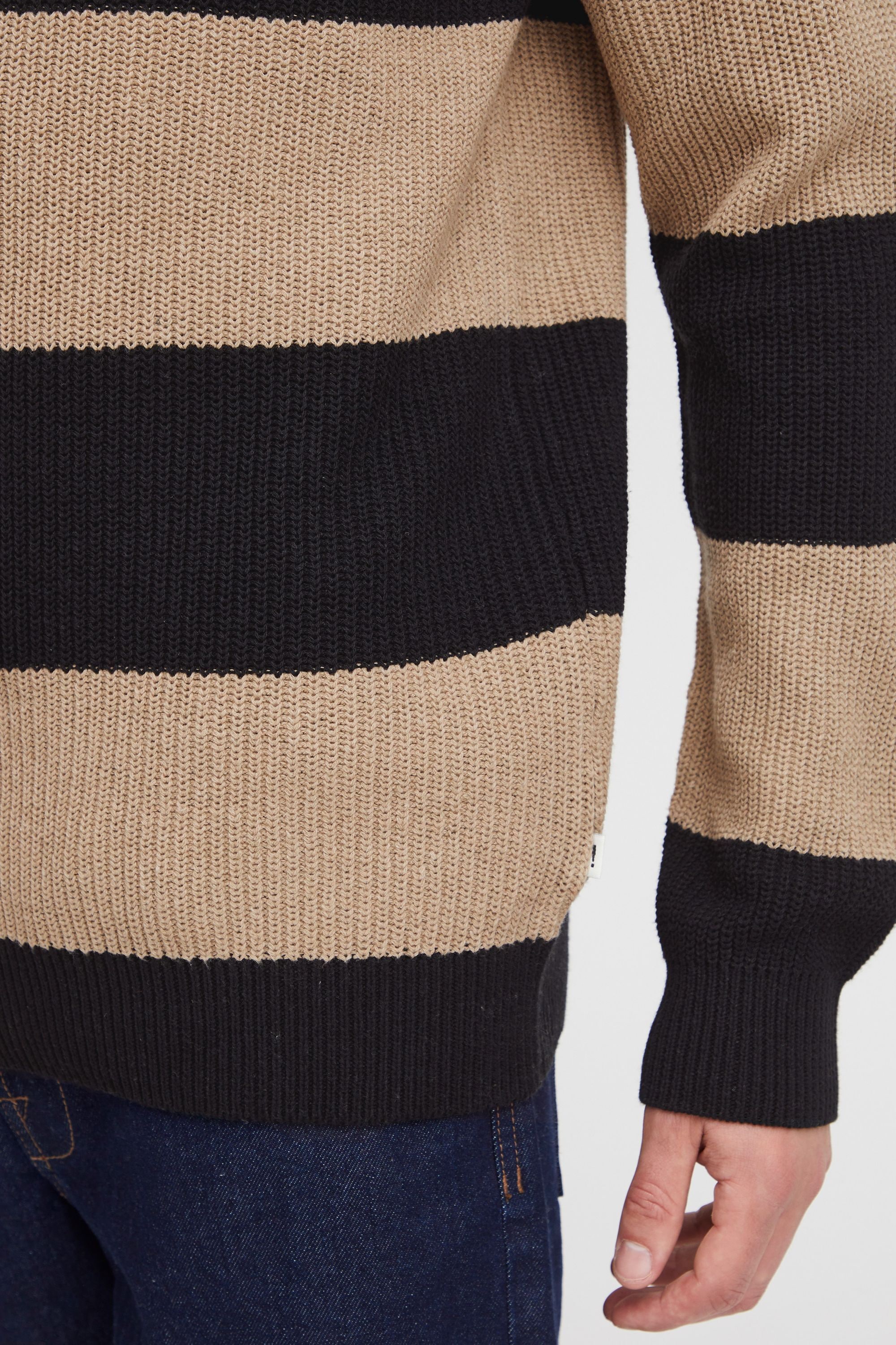 !Solid Strickfleece-Pullover »Strickpullover SDSergio«