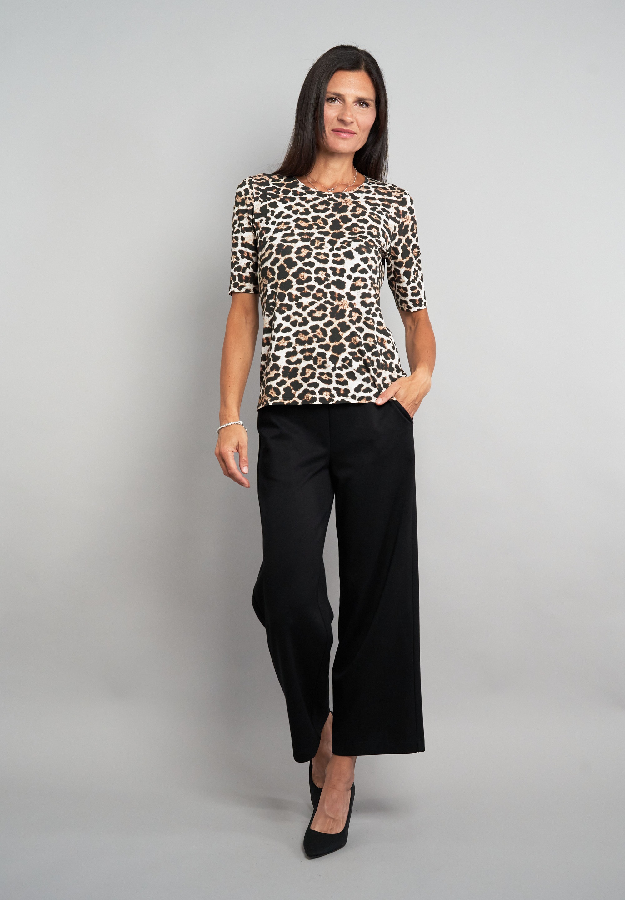 Seidel Moden Rundhalsshirt "Exklusiv bei OTTO" mit Animal-Leo-Print, MADE I günstig online kaufen