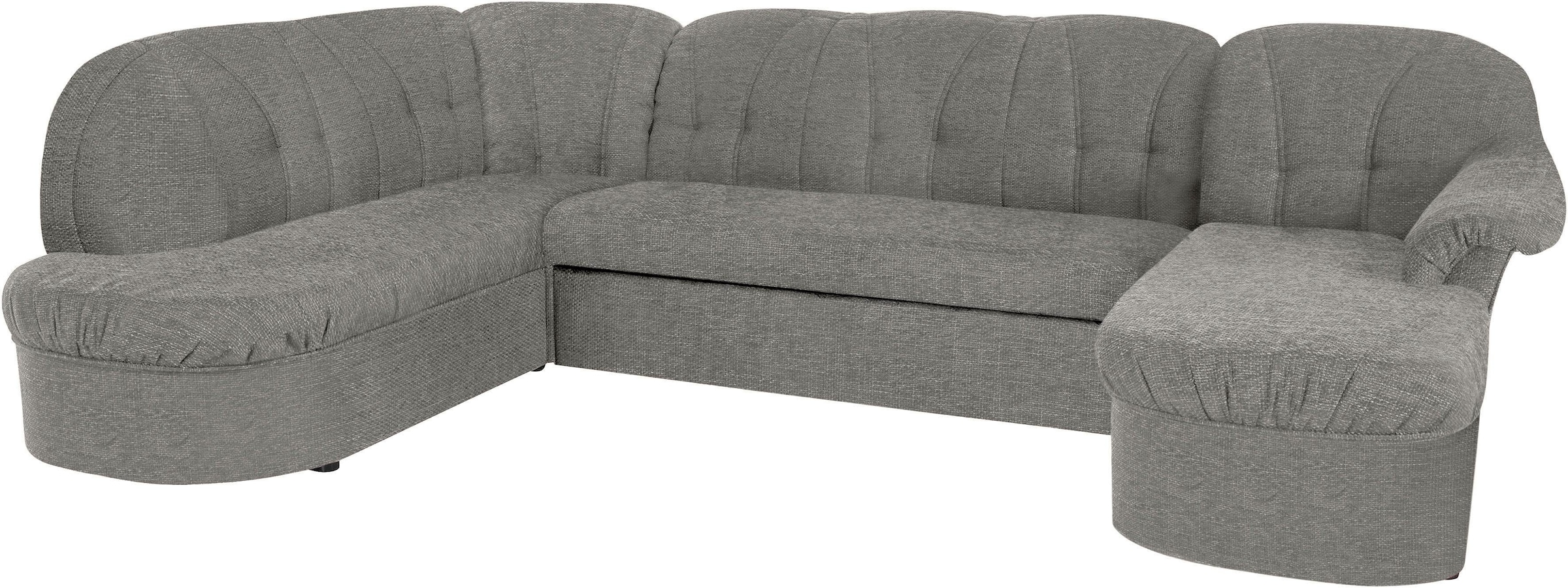 DOMO collection Wohnlandschaft "Pegnitz, zeitlos&modern, elegante Rückenste günstig online kaufen