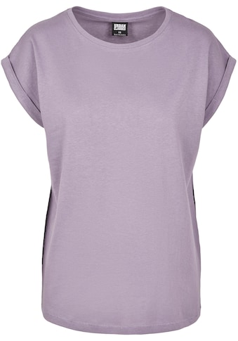 Kurzarmshirt »Urban Classics Damen Ladies Extended Shoulder Tee«, (1 tlg.)