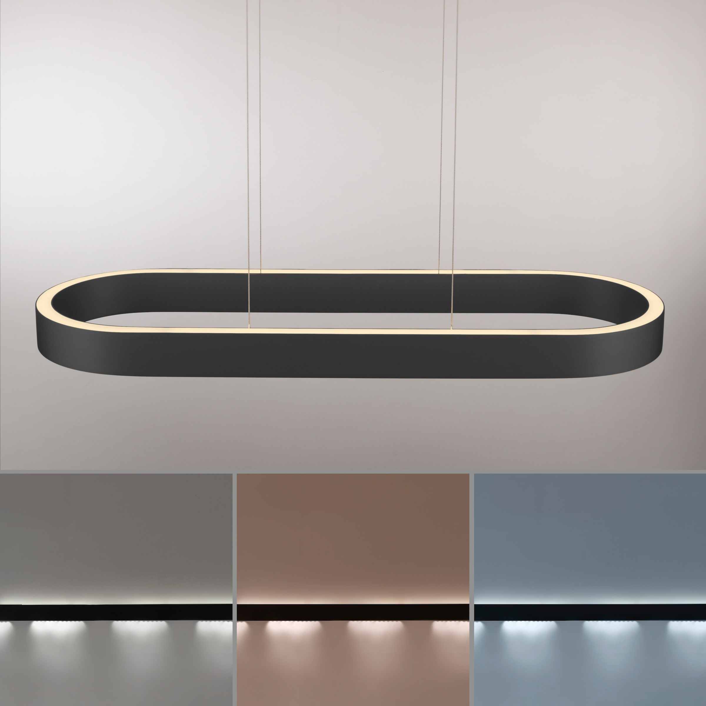 Neuhaus Q DESIGN CONTROL LIGHTS LED Pendelleuchte »Q-STRETTO« LED-Board 1 Stk. warmweiß - kaltweiß