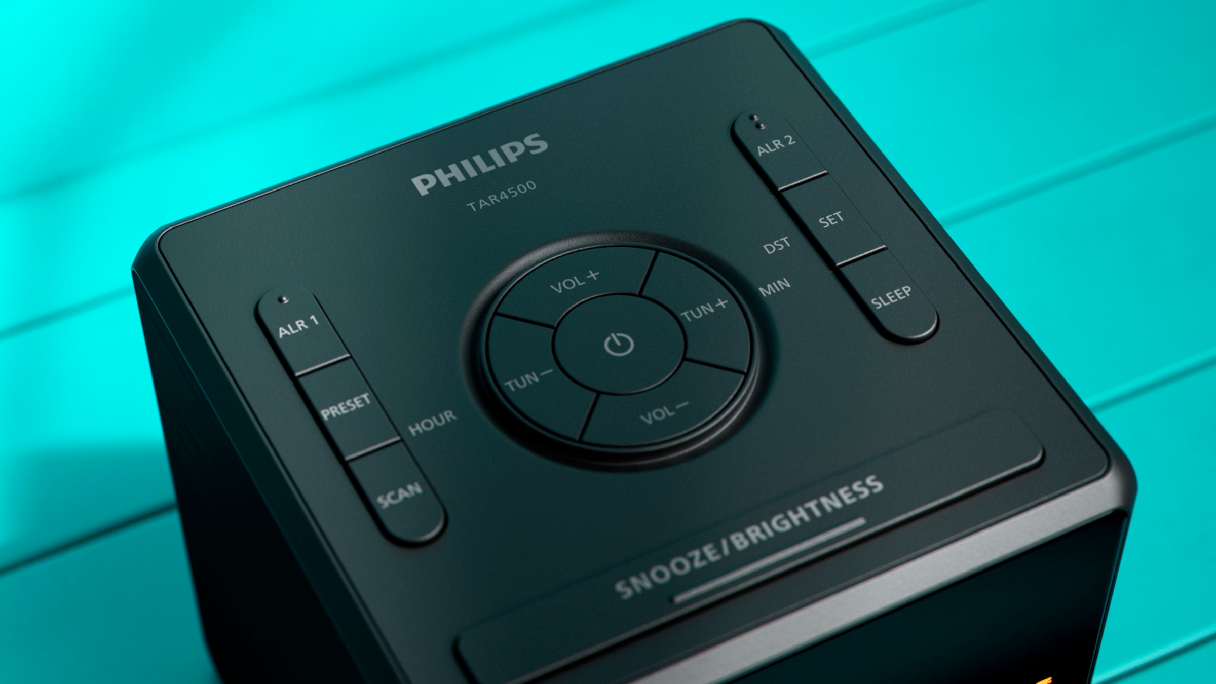 Philips Uhrenradio »TAR4500«, (UKW mit RDS 1,4 W)