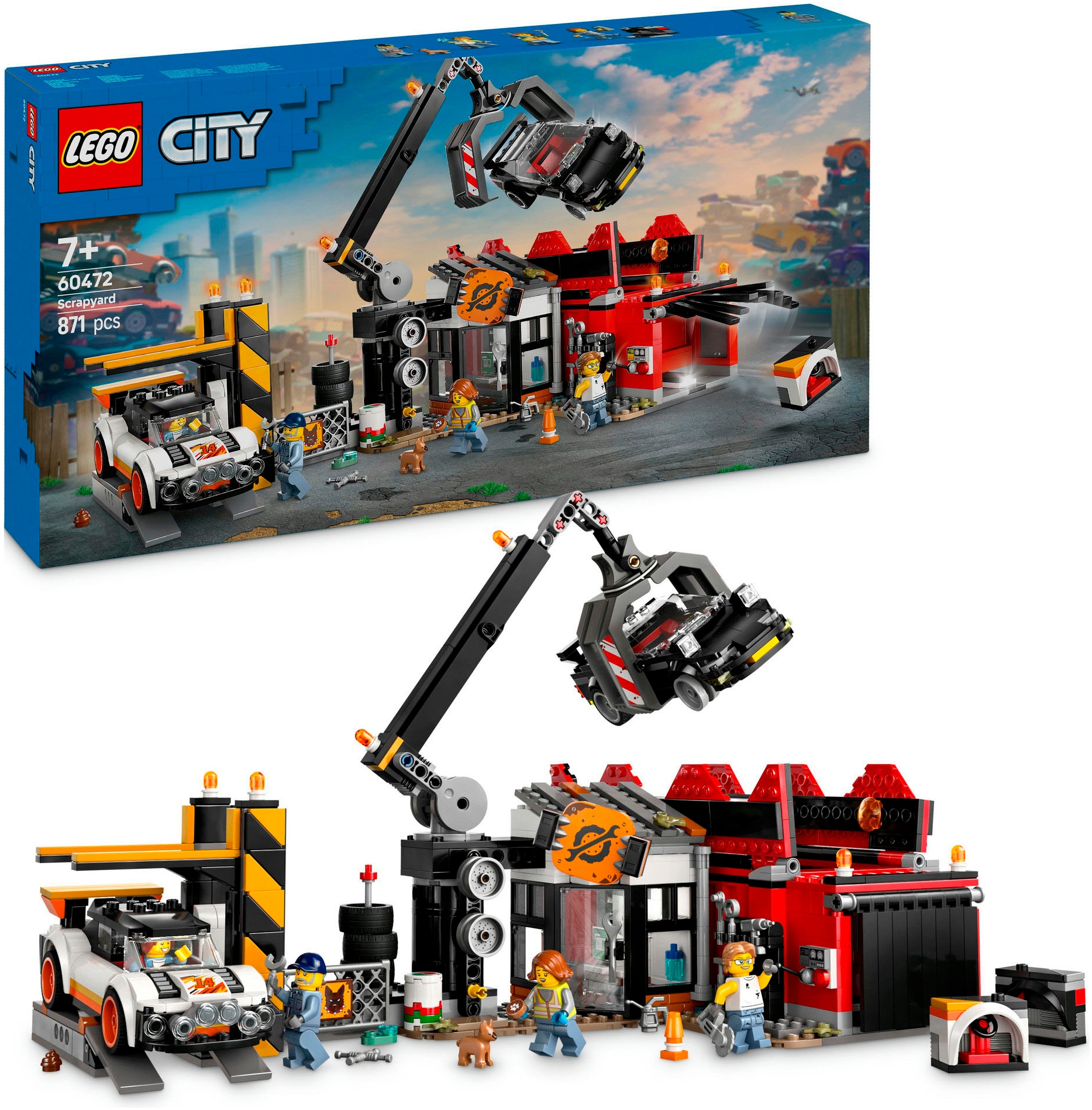 LEGO ® Konstruktionsspielsteine »Schrottpla...
