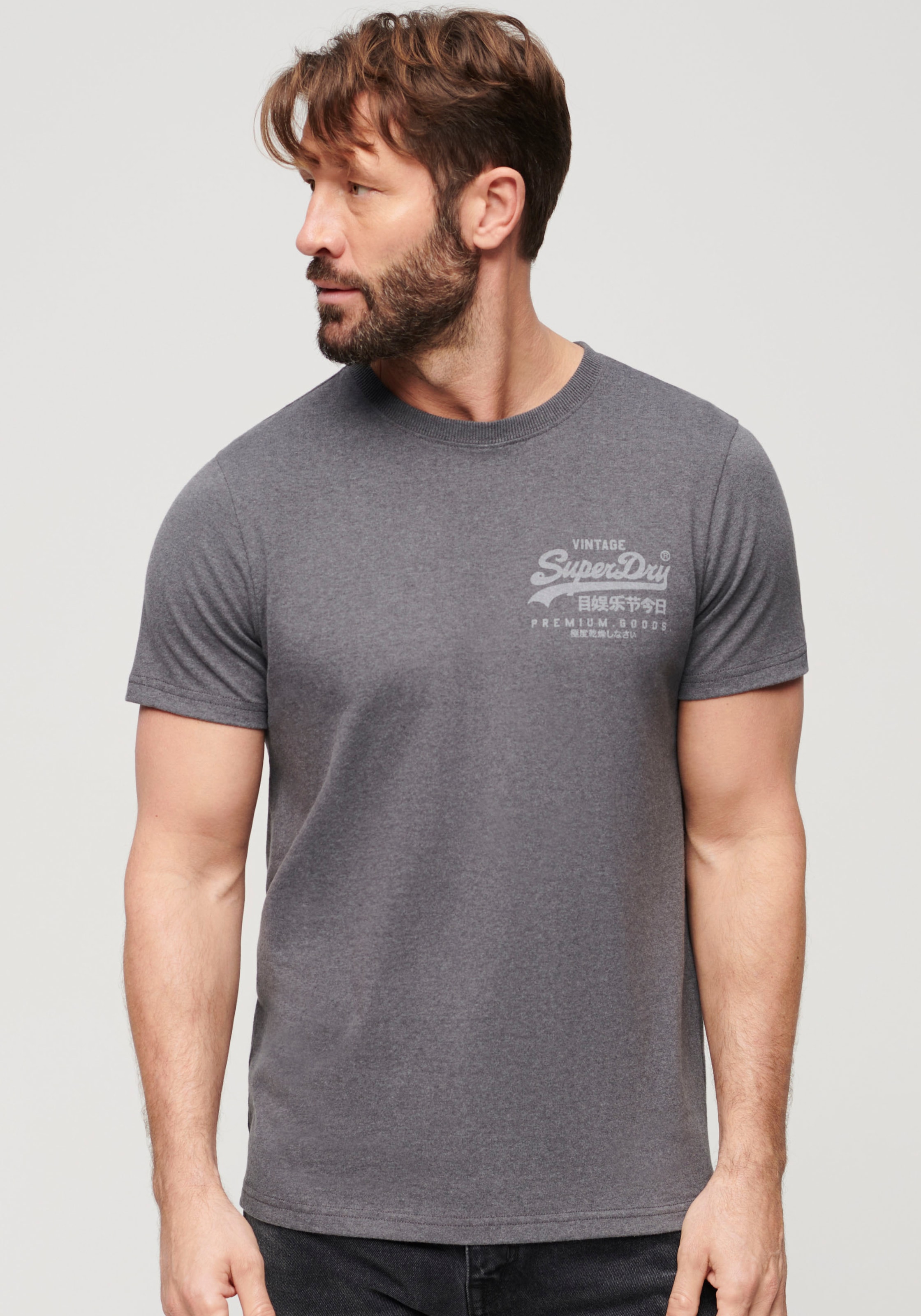 Superdry T-Shirt "CLASSIC VL HERITAGE CHEST TEE" günstig online kaufen