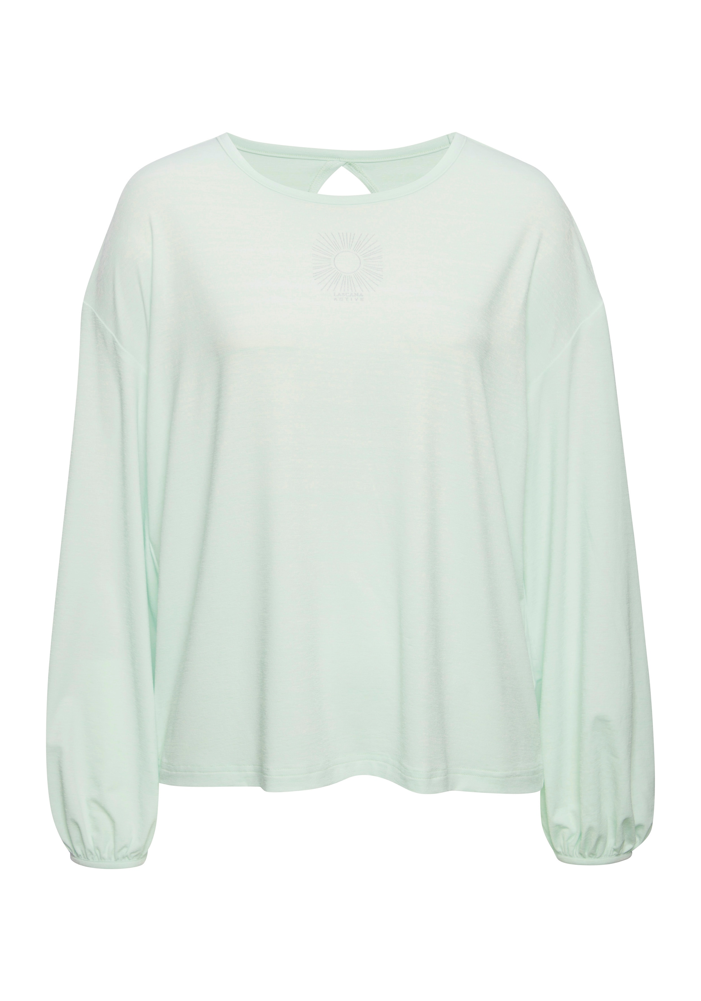LASCANA ACTIVE Langarmshirt mit Rückenausschnitt