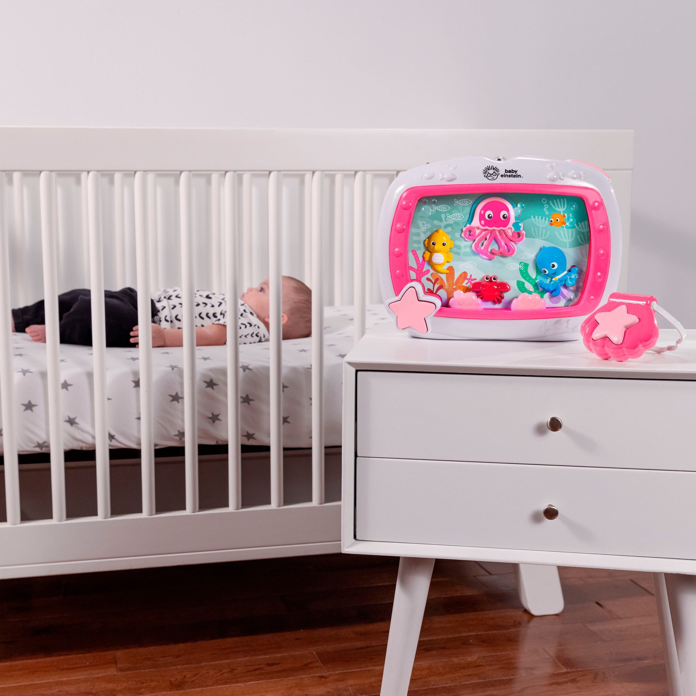 Baby Einstein Nachtlicht »Sea Dreams Soother Sleep Soother« LED-Modul blau inklusive Fernbedienung