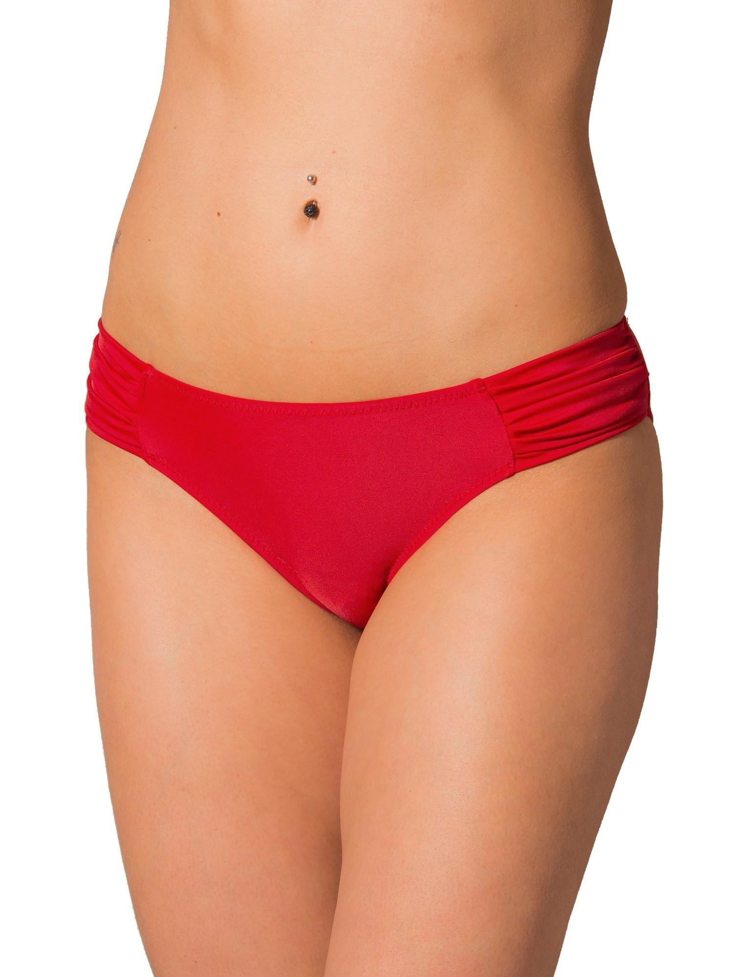 AQUARTI Bikini-Hose »Bikinihose Aquarti Damen Bikinihose mit seitlichen Raffungen«
