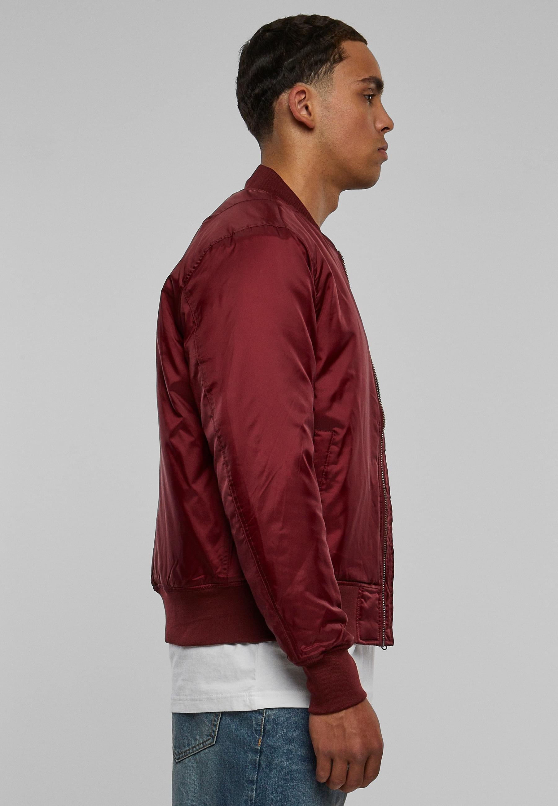 URBAN CLASSICS Anorak »Urban Classics Herren Basic Bomber Jacket«, (1 St.), ohne Kapuze