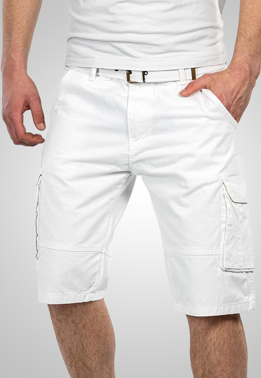 Alessandro Salvarini Cargoshorts "ASNico", inklusive passendem Gürtel günstig online kaufen