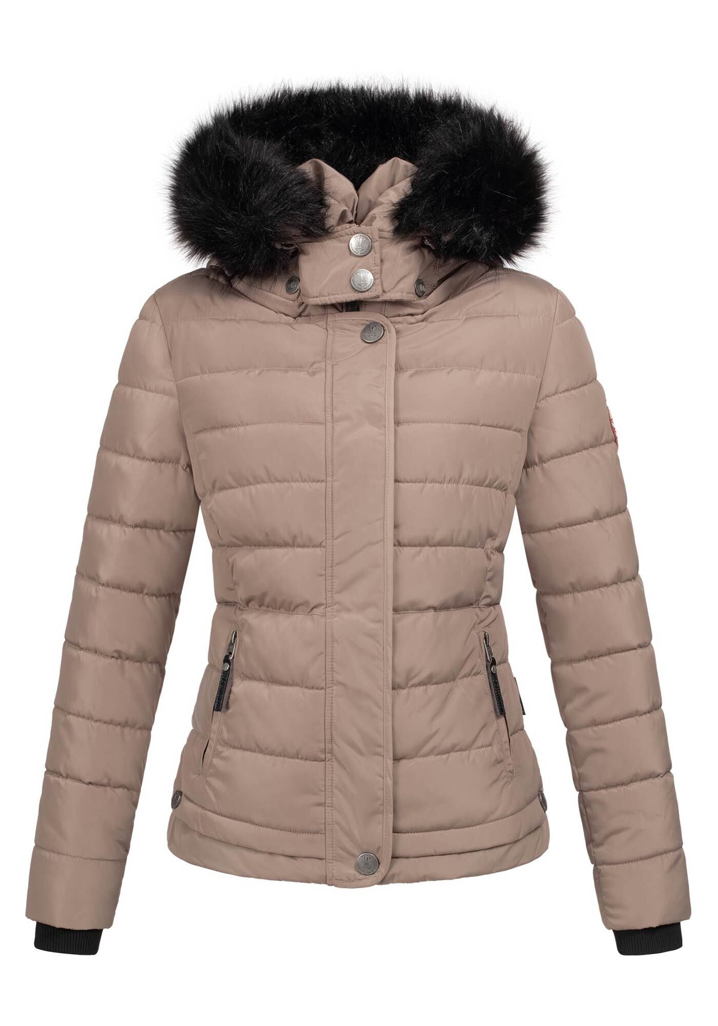 Navahoo Steppjacke »Chloe«, hochwertige Winterjacke mit abnehmbarer Kapuze