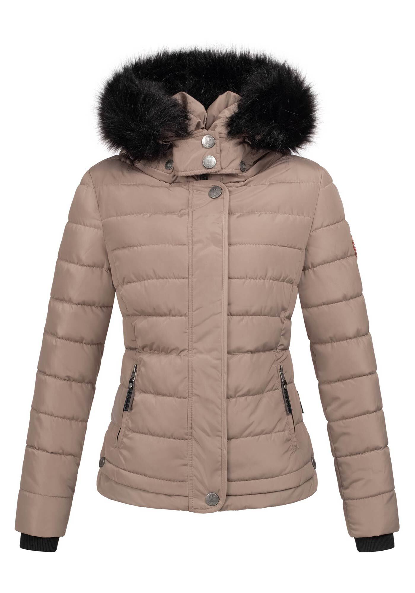 Thumbnail - Navahoo Steppjacke "Chloe", hochwertige Winterjacke mit abnehmbarer Kapuze