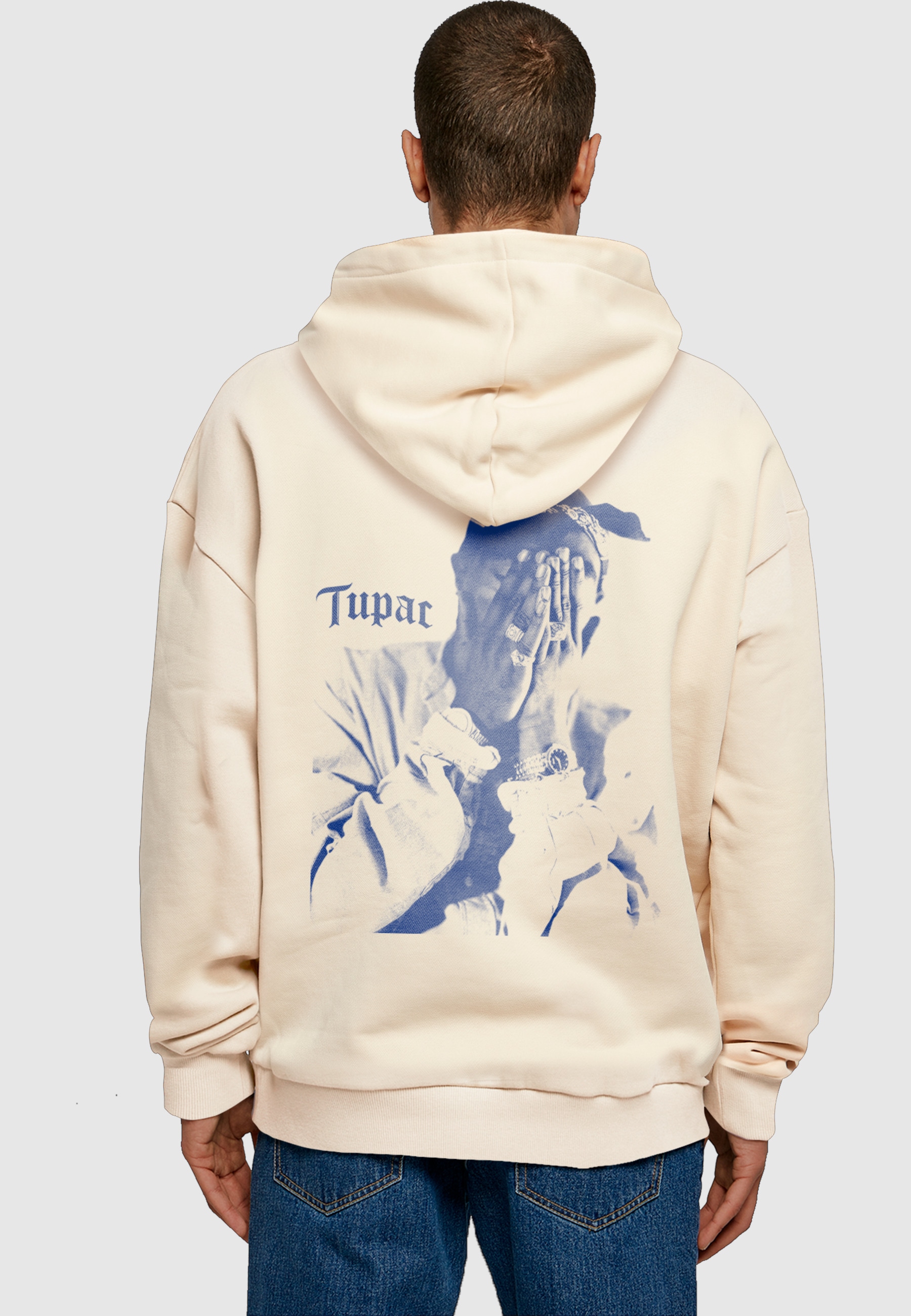 Merchcode Kapuzensweatshirt »Merchcode Tupac Me against the World Ultra Heavy Oversize Hoodie«, 1 Stk.
