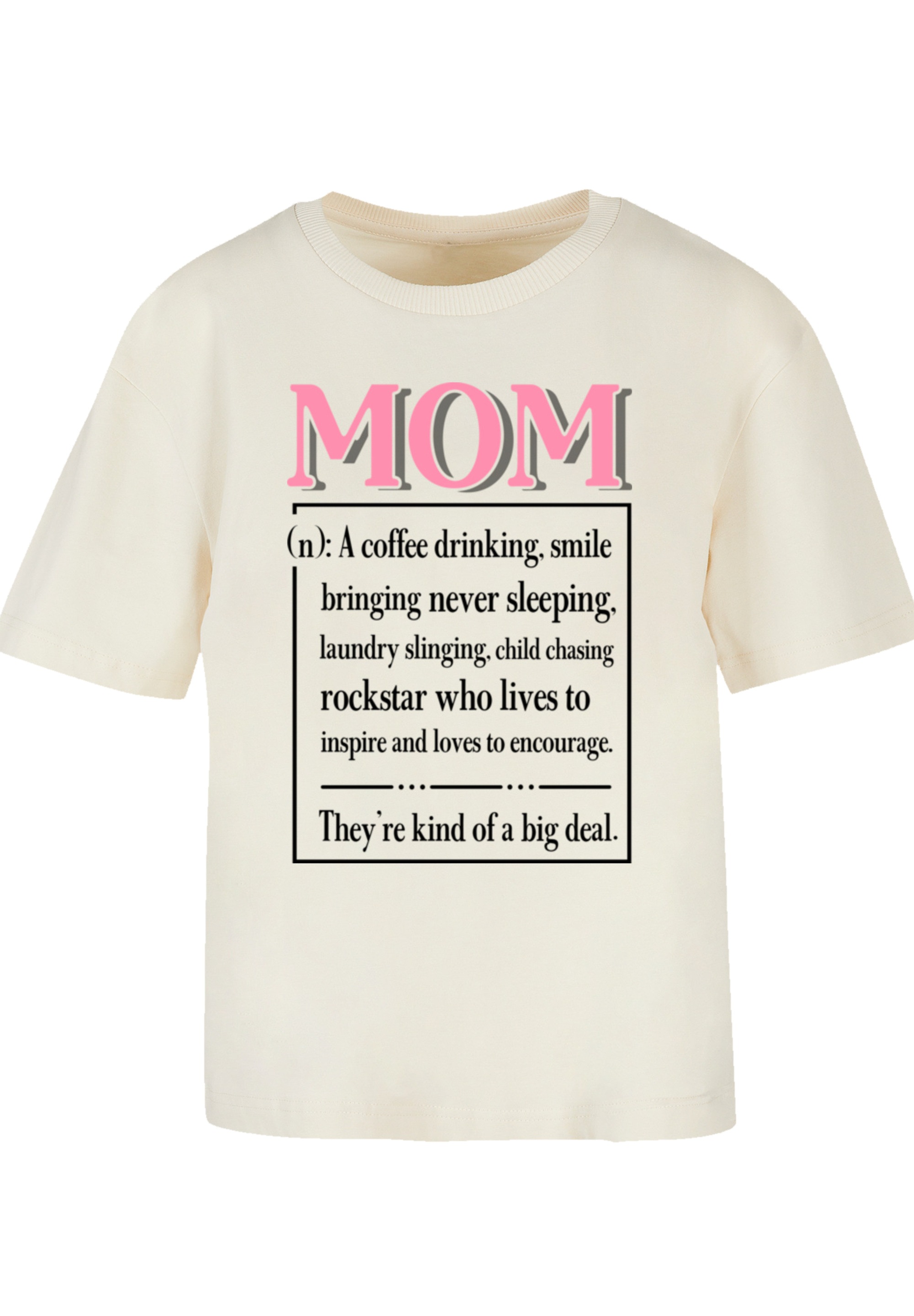F4NT4STIC T-Shirt »Muttertag Pink Unconditional Love Family«, Premium Qualität