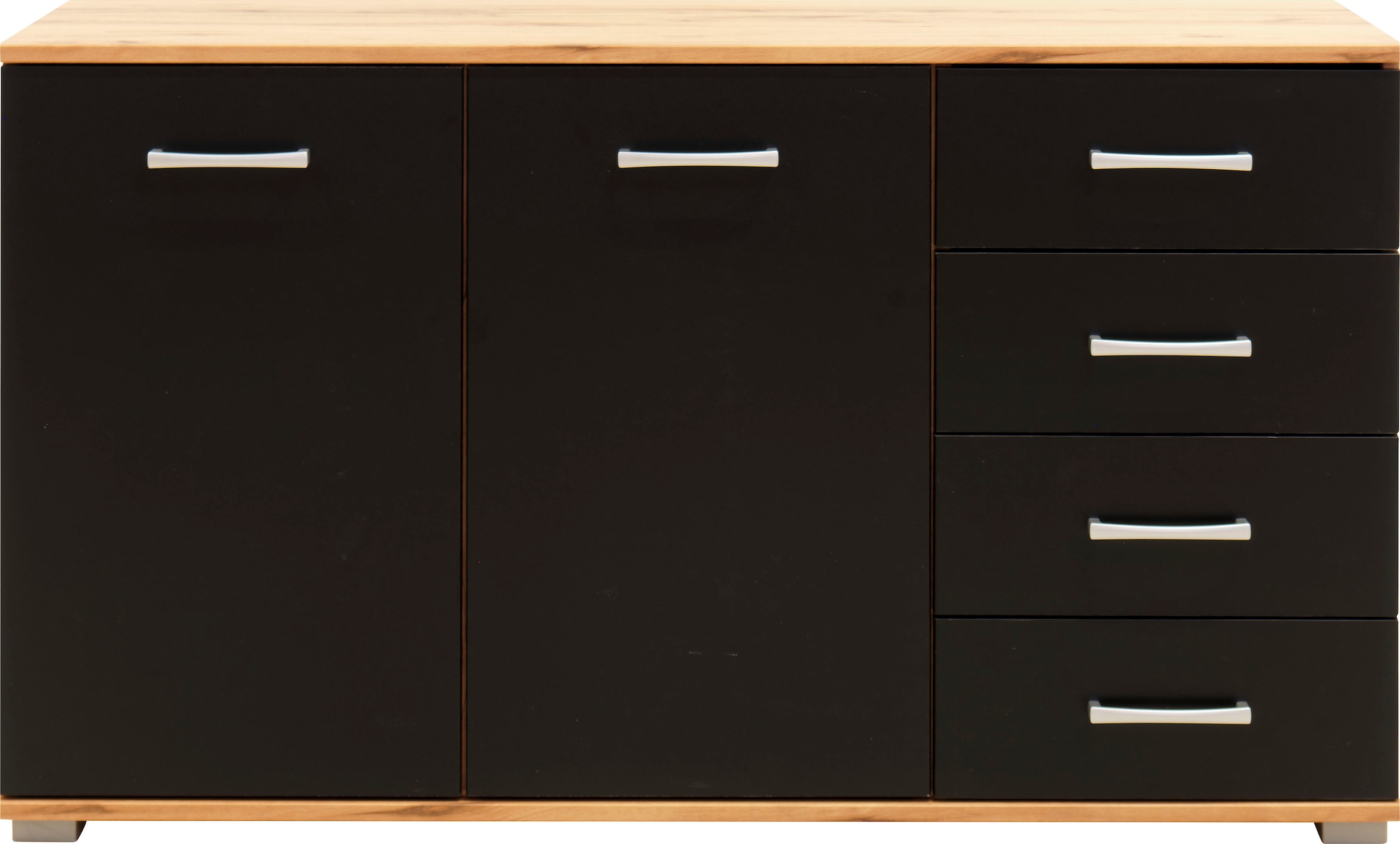 priess Kombikommode "Barcelona mit 4 Schubkästen und Tür in 6 Farben" günstig online kaufen