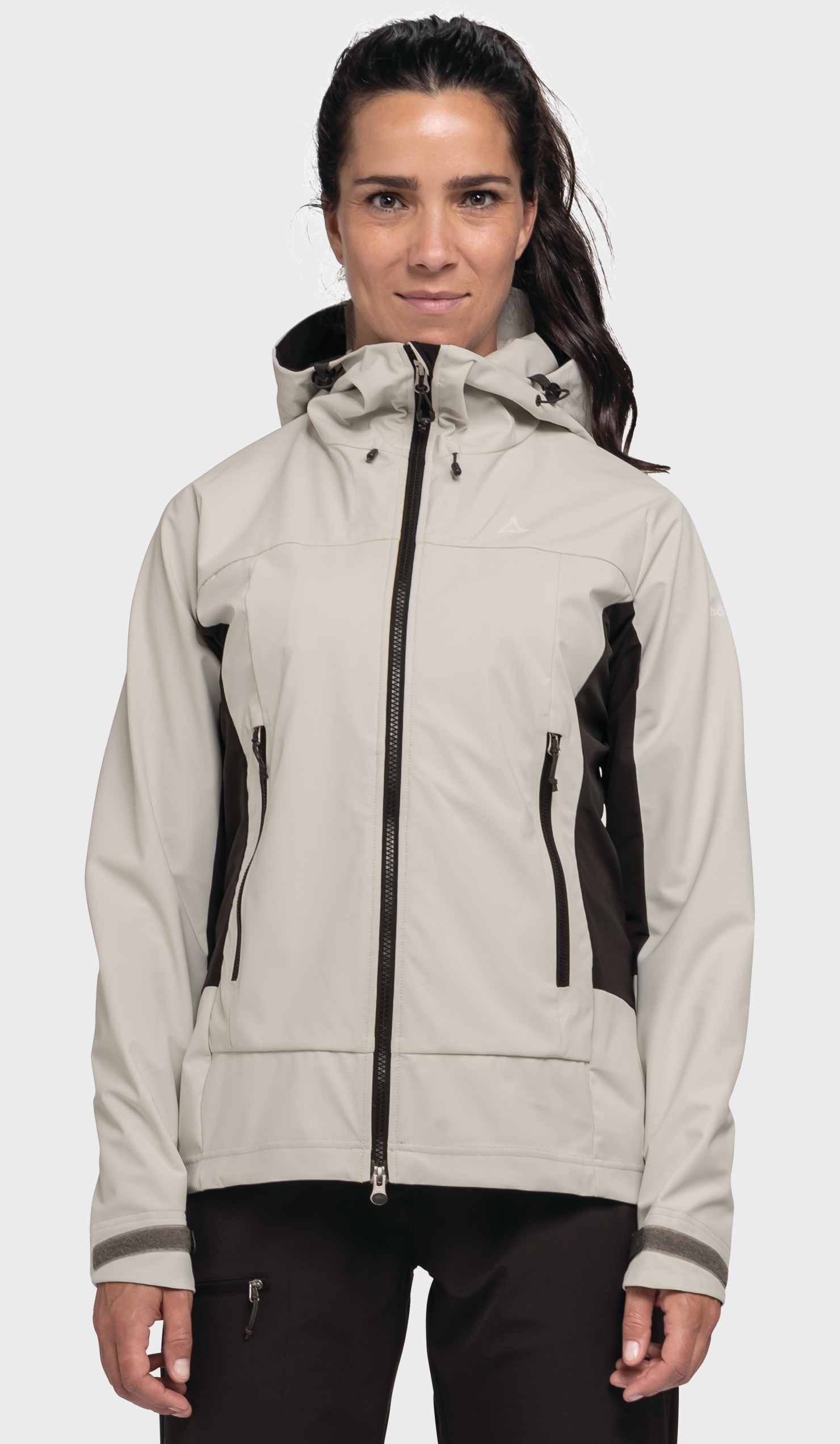 Schöffel Outdoorjacke »Softshell Jk Style Blaueis WMS« mit Kapuze