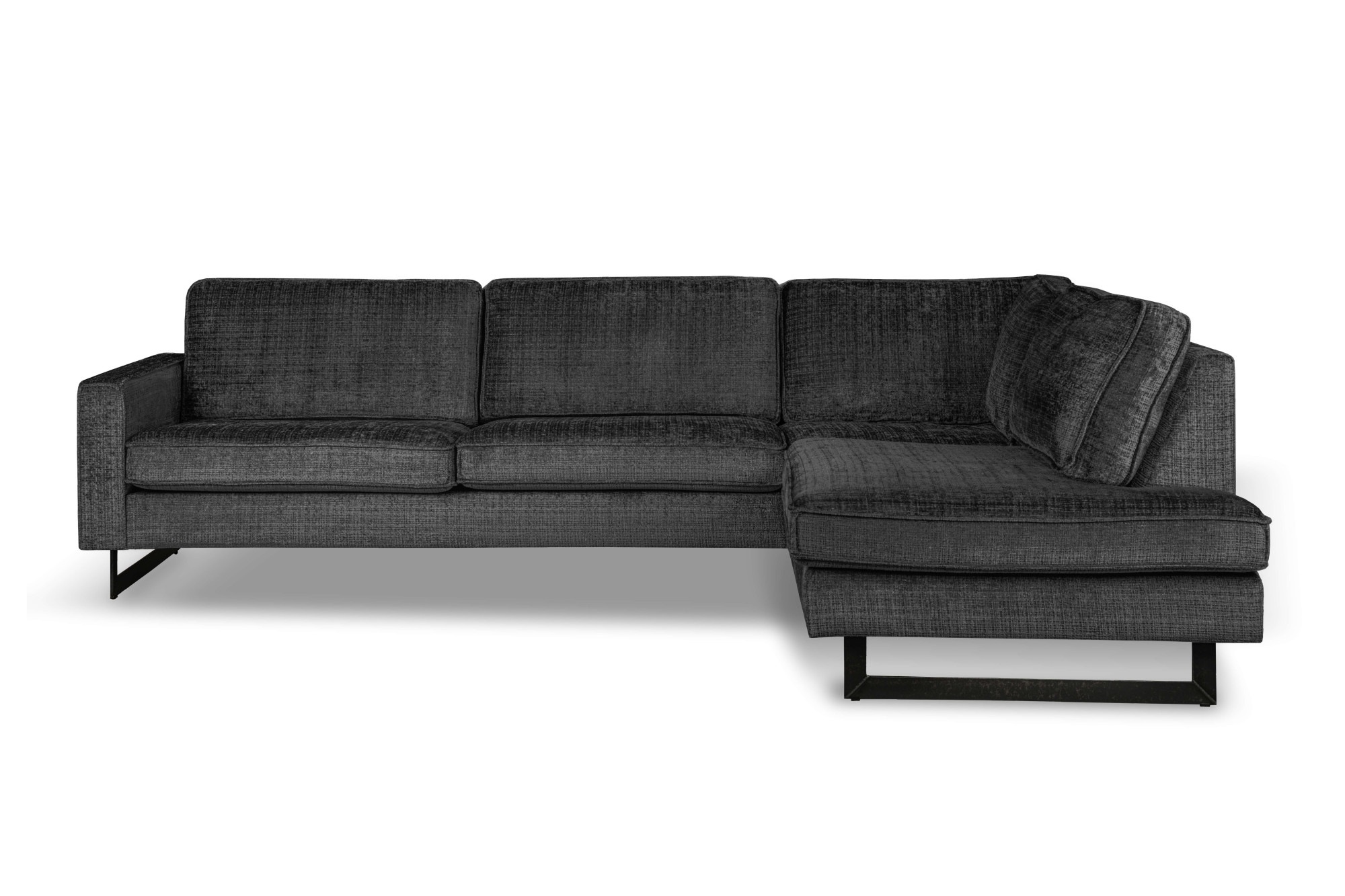 Home affaire Ecksofa "Pinto, 290 cm, Cord, Chenille, Lederoptik, Ottomane l günstig online kaufen