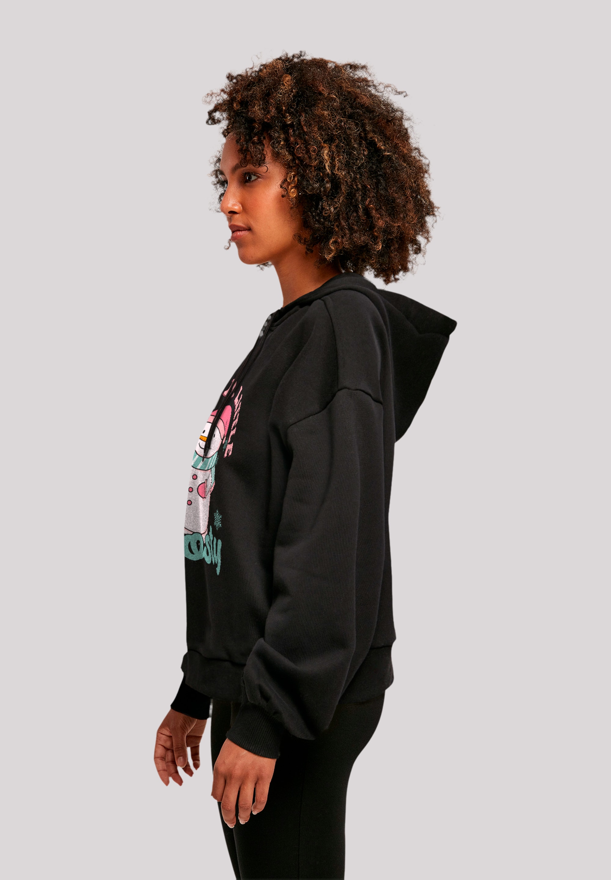 F4NT4STIC Kapuzenpullover »Cozy Winter Feelin Frosty Snowman«, Premium Qualität, Christmas Collection