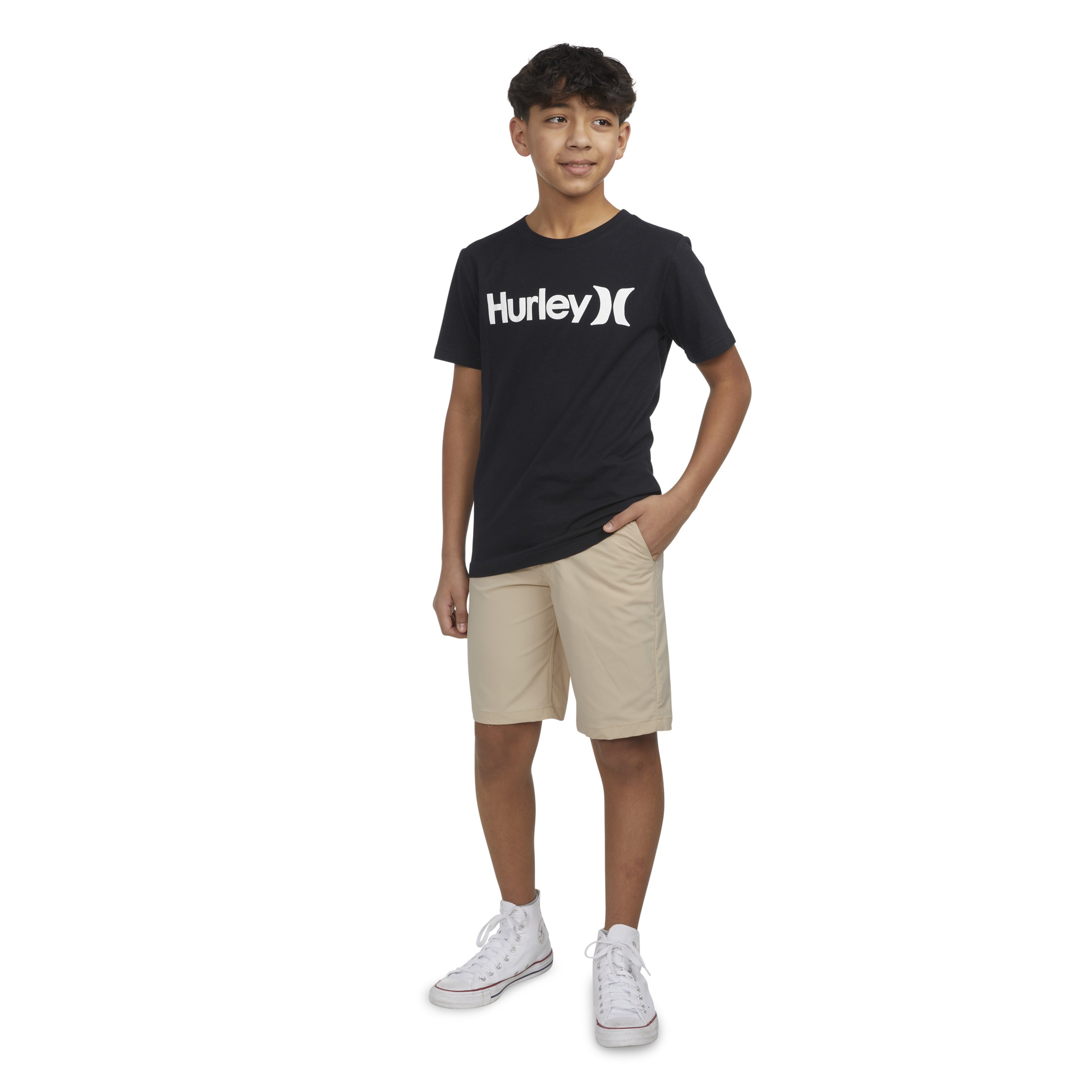 Hurley Chinoshorts »HRLB H2O CHINO WALKSHORT«  für Kinder, sportlicher Stil, leichtes Design, bequemer Sitz