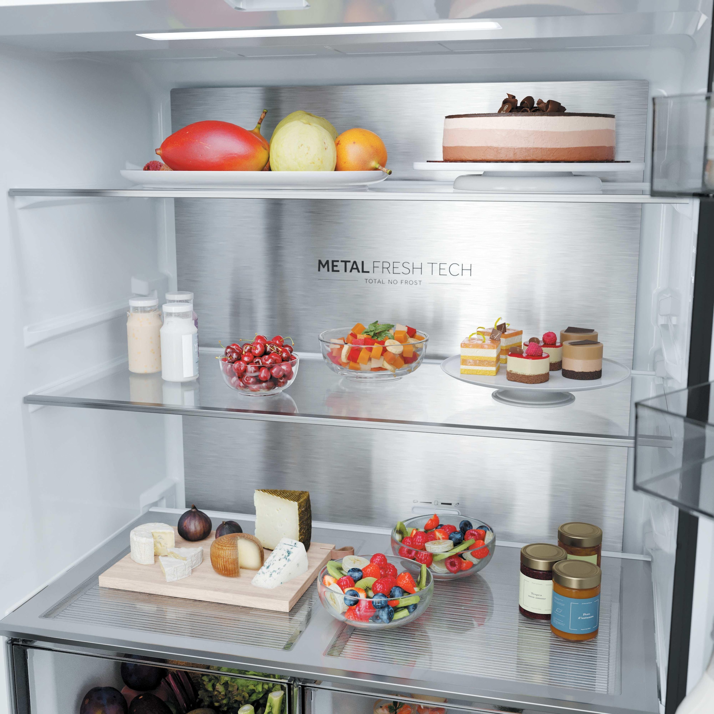Haier Multi Door Cube 83 »HCR58S18CWMB« 185 cm hoch 83 cm breit Wasserdispenser mit Tank