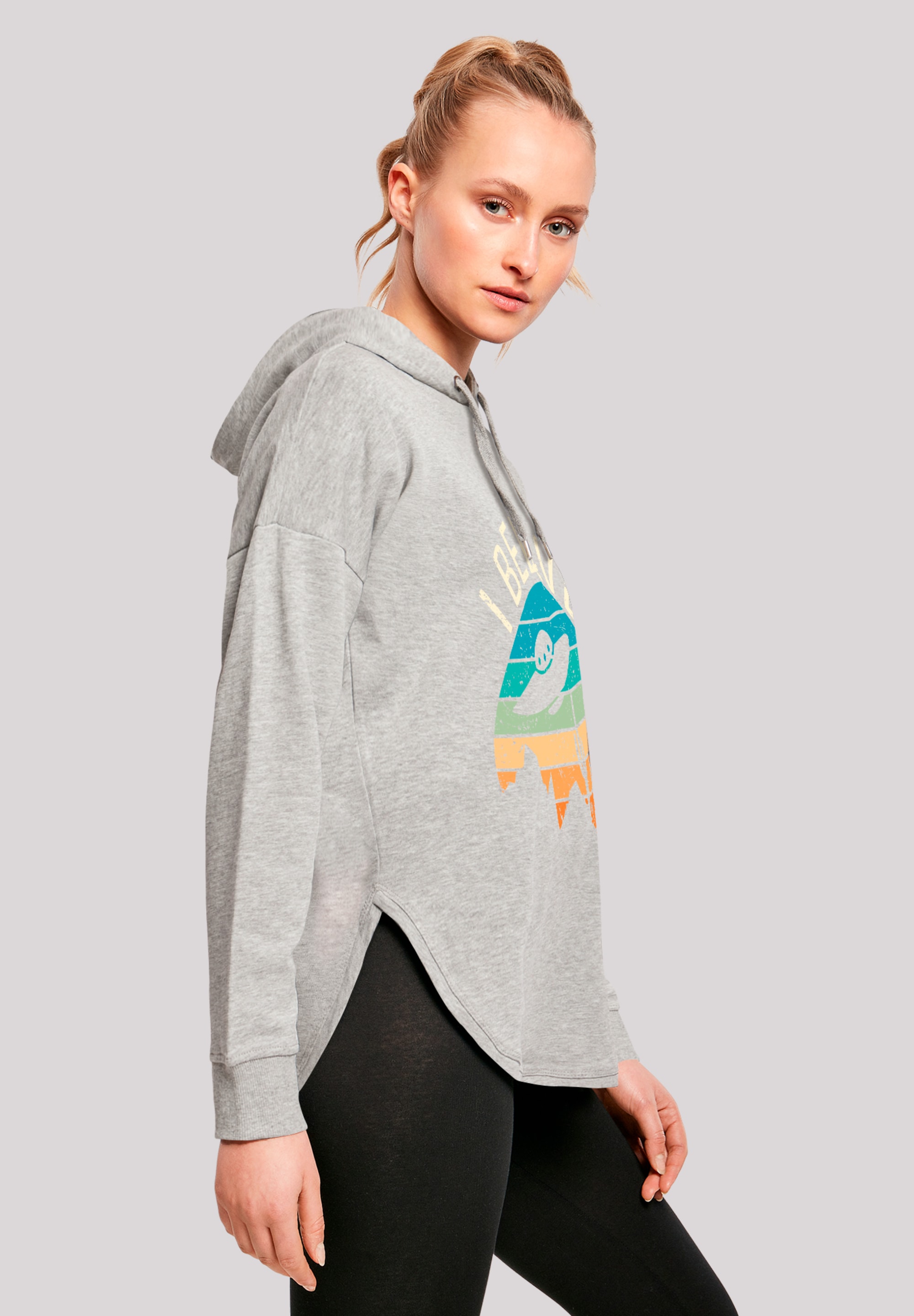 F4NT4STIC Kapuzenpullover »I Believe UFO Alien Sonnenuntergang«, Premium Qualität