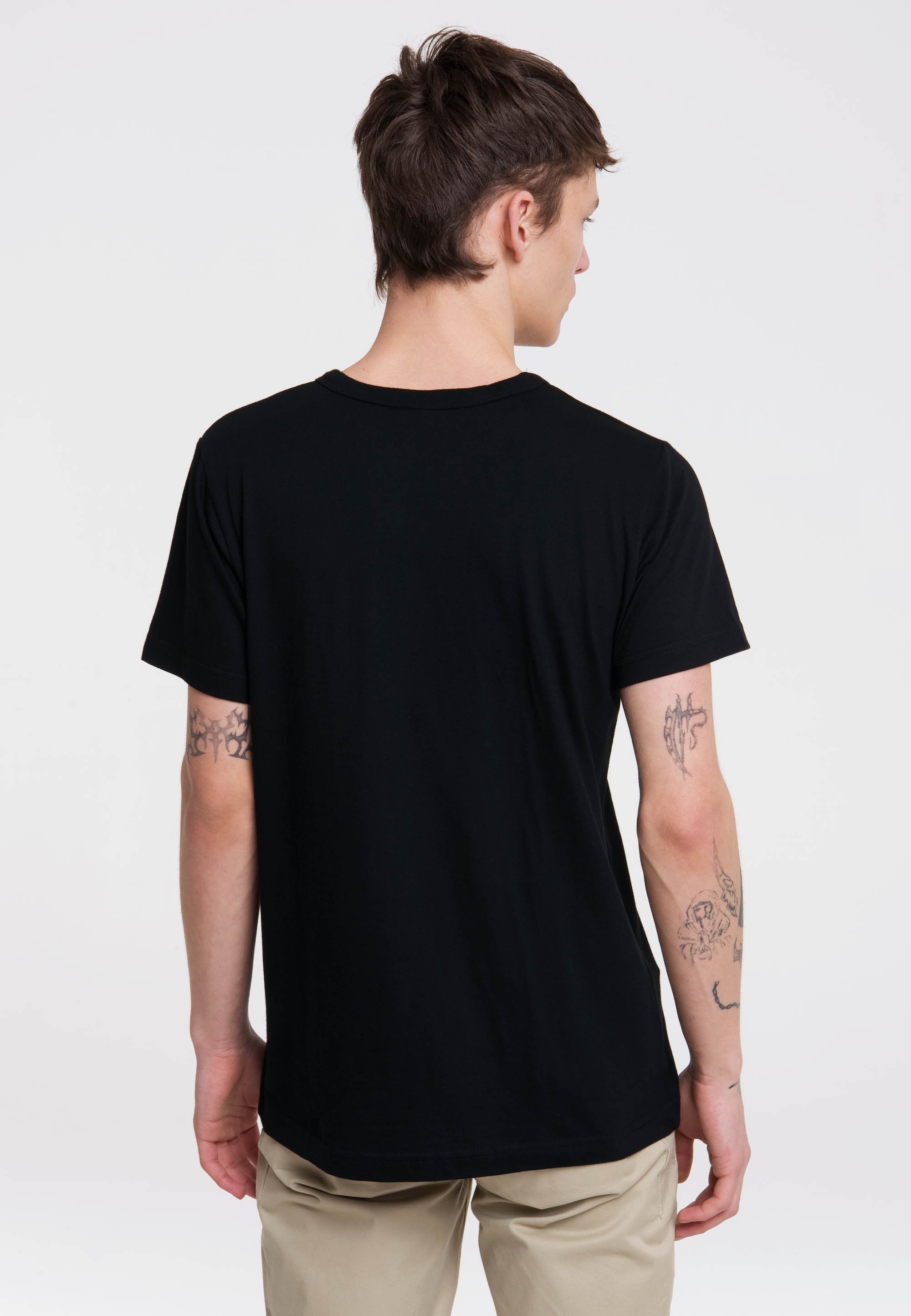 LOGOSHIRT T-Shirt »Skeletor«, mit großem Masters Of The Universe-Print