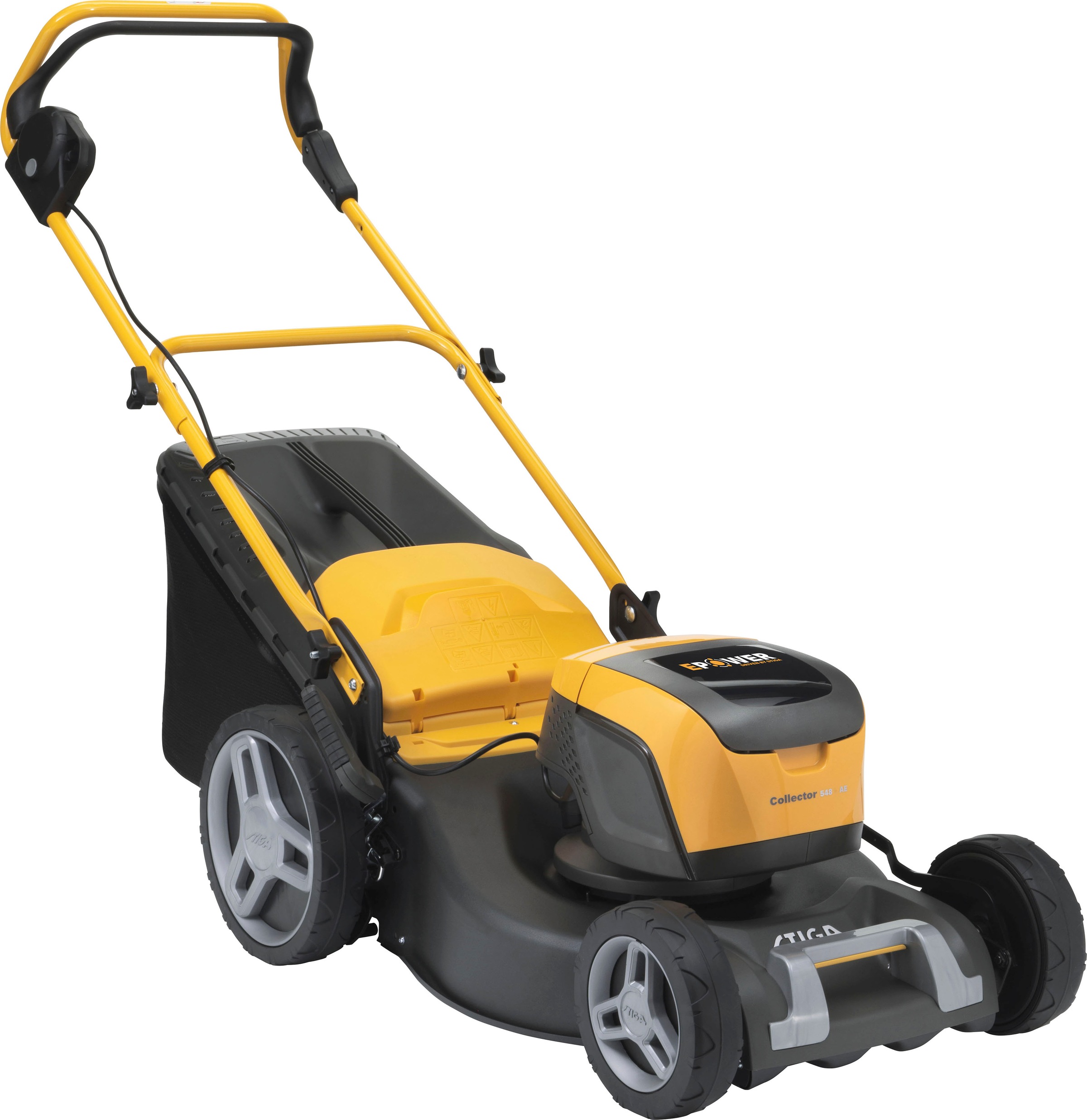 STIGA GARDEN Akkurasenmäher »Collector 548 AE«, mit Akku 48V/4Ah und Ladegerät