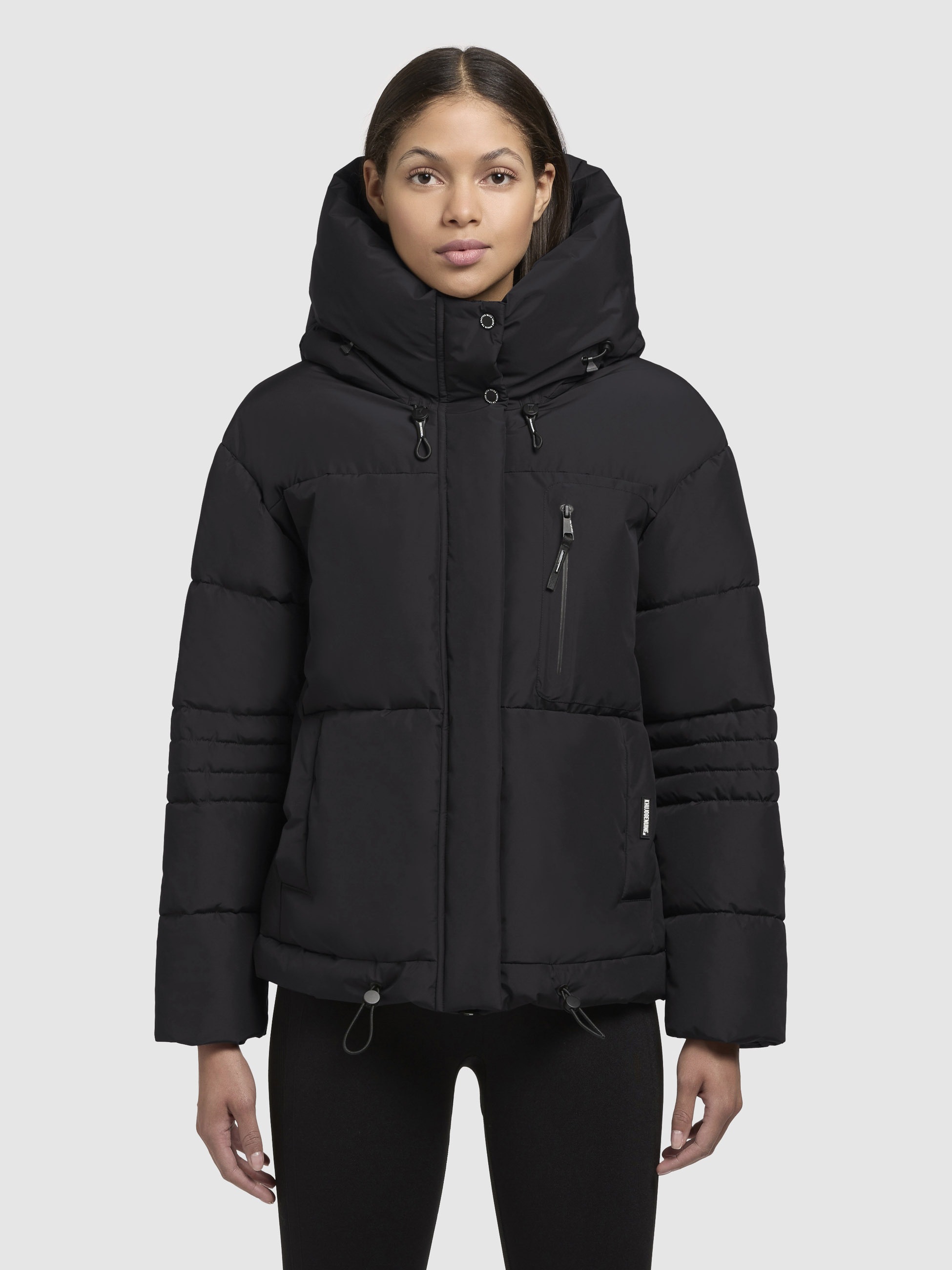 khujo Steppjacke »PEEKE«, mit Kapuze