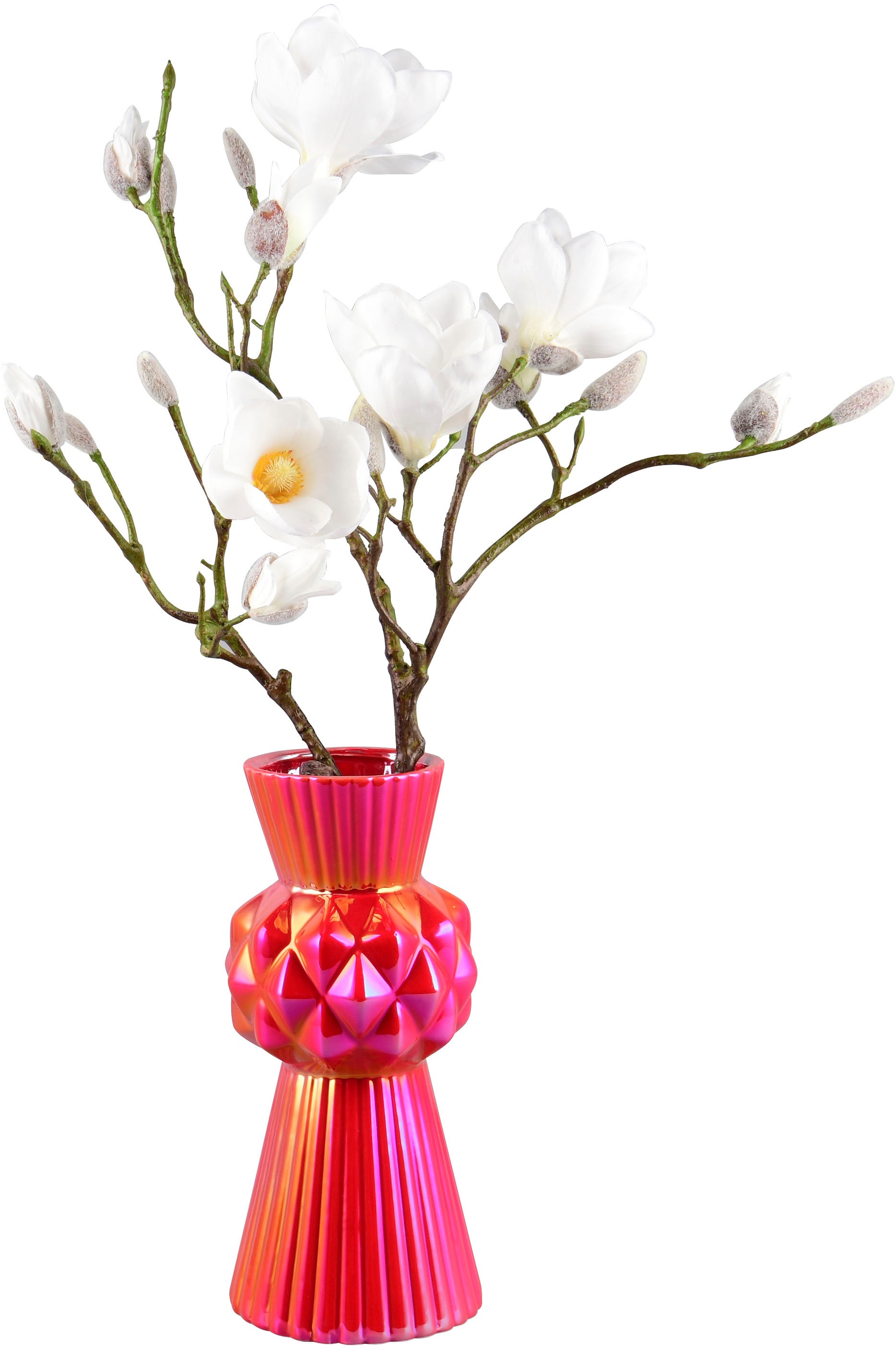 MIRRORS AND MORE Dekovase »VORO« Bunte Dekovase in auffälliger Form