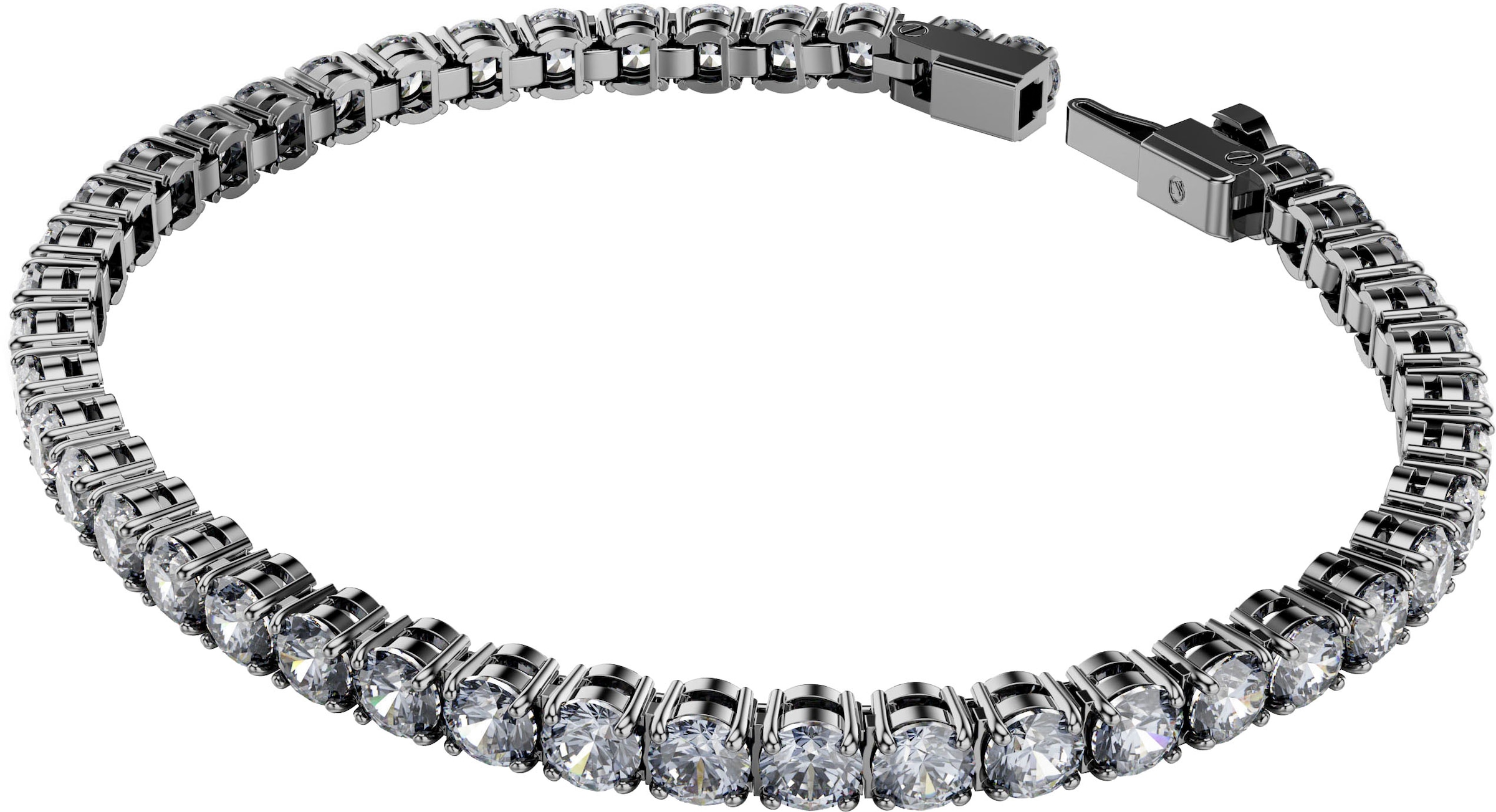 Swarovski Tennisarmband »Matrix, 5648934, 5693927, 5648936, 5657665, 5648927, 5648930, 5657657«, mit Swarovski® Zirkonia (synth.)