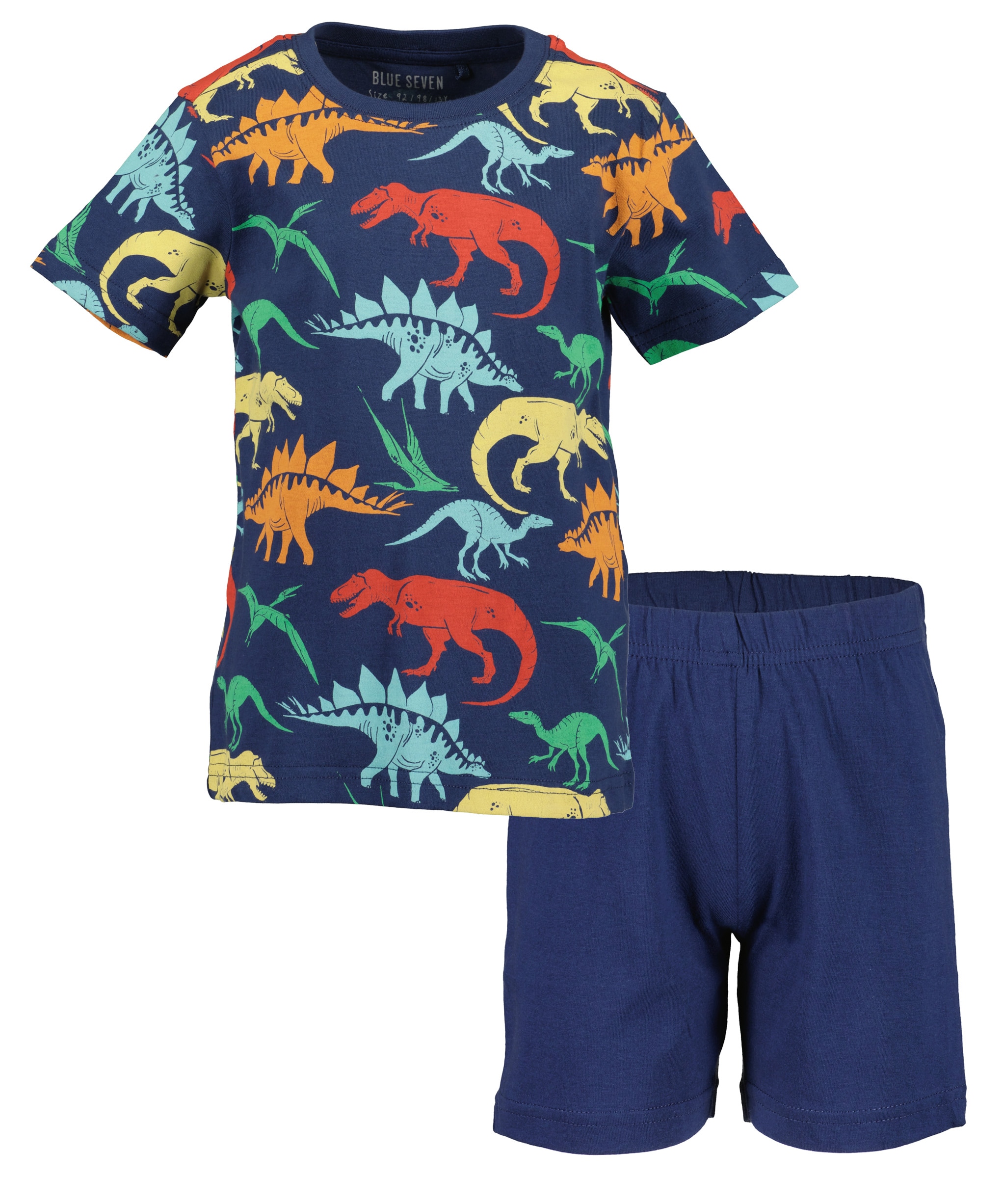 Blue Seven Pyjama, (Set, 2 tlg.)