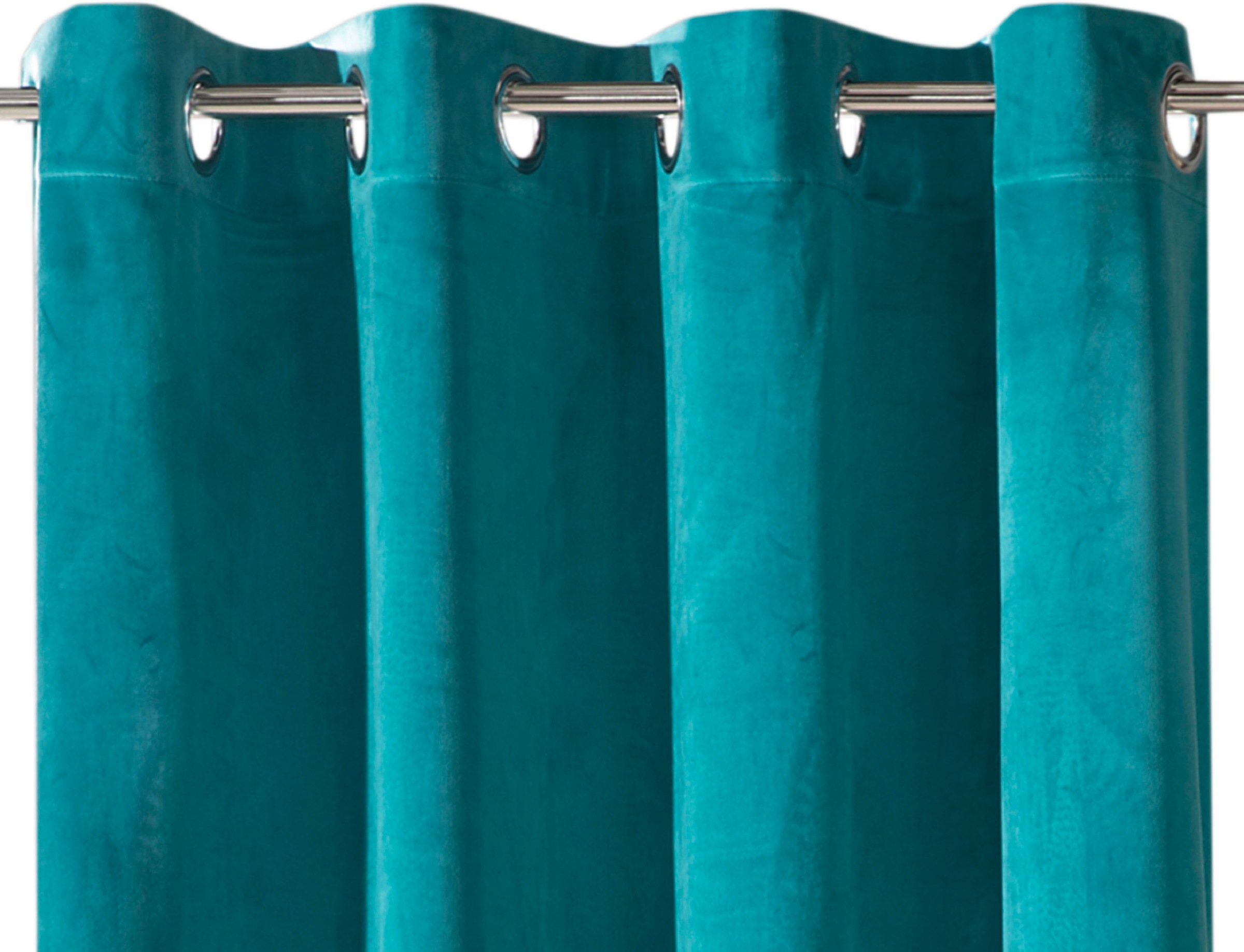 Weckbrodt Vorhang "Valentin" Ösen 1 Stk. tlg. Velour, Samt-Optik, blickdich günstig online kaufen