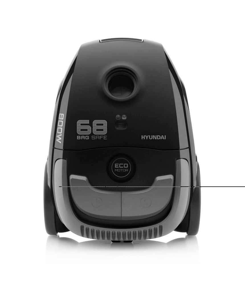 Hyundai Bodenstaubsauger "HYUVC068" 800 W mit Beutel günstig online kaufen