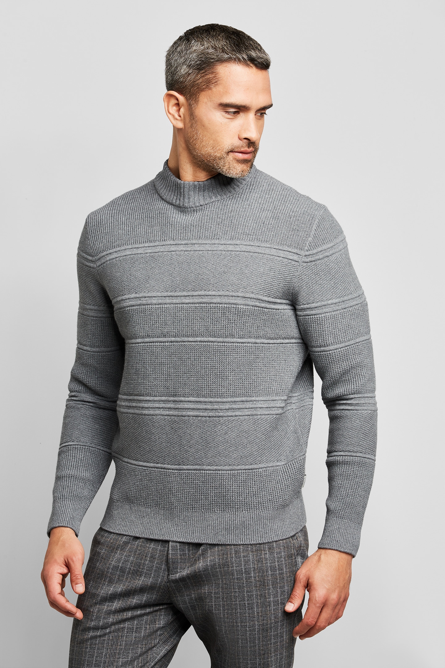 bugatti Rollkragenpullover, mit Cashmere-Anteil günstig online kaufen