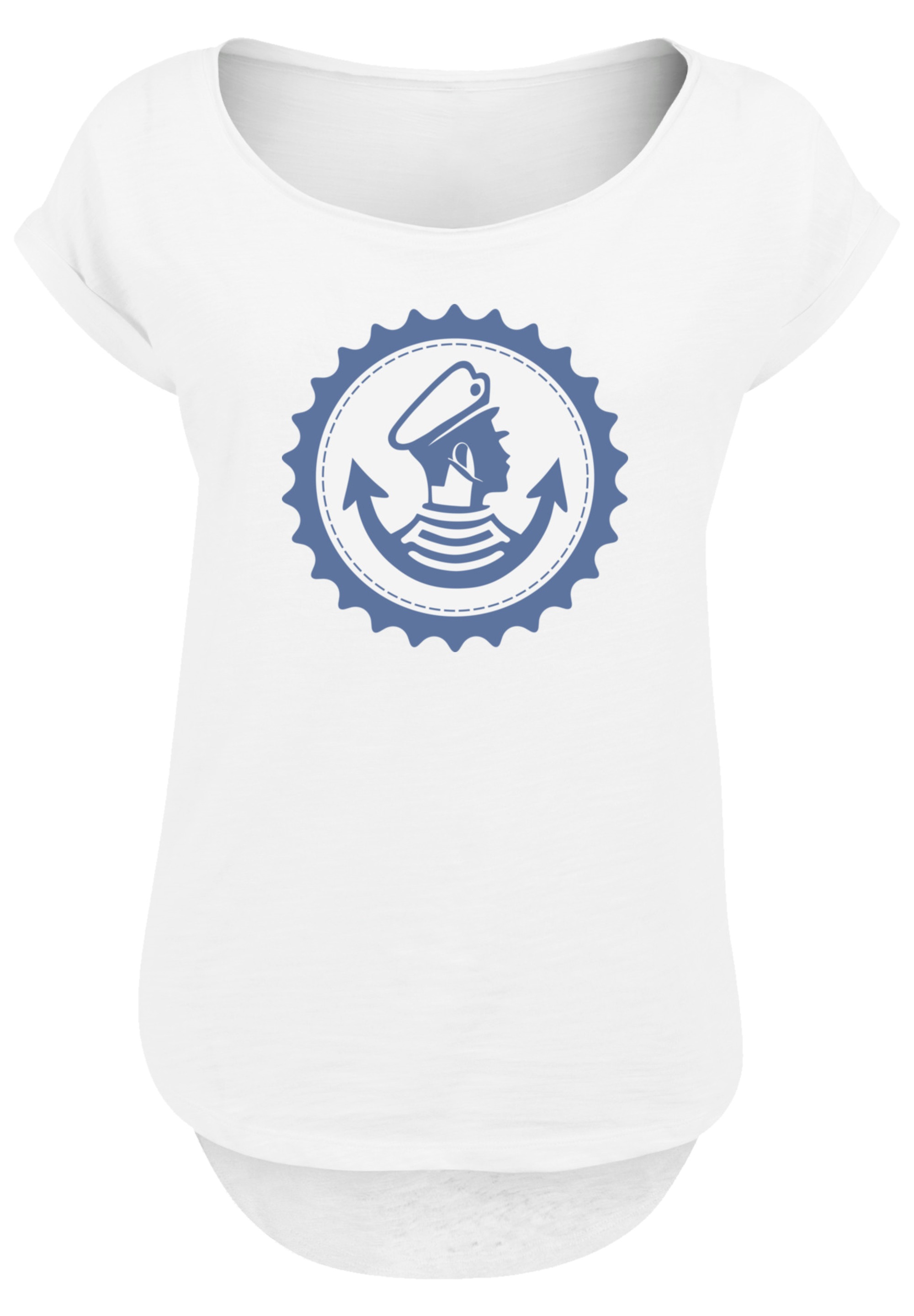 F4NT4STIC T-Shirt »Knut und Jan Hamburg with Ladies Long Slub Tee«, Print