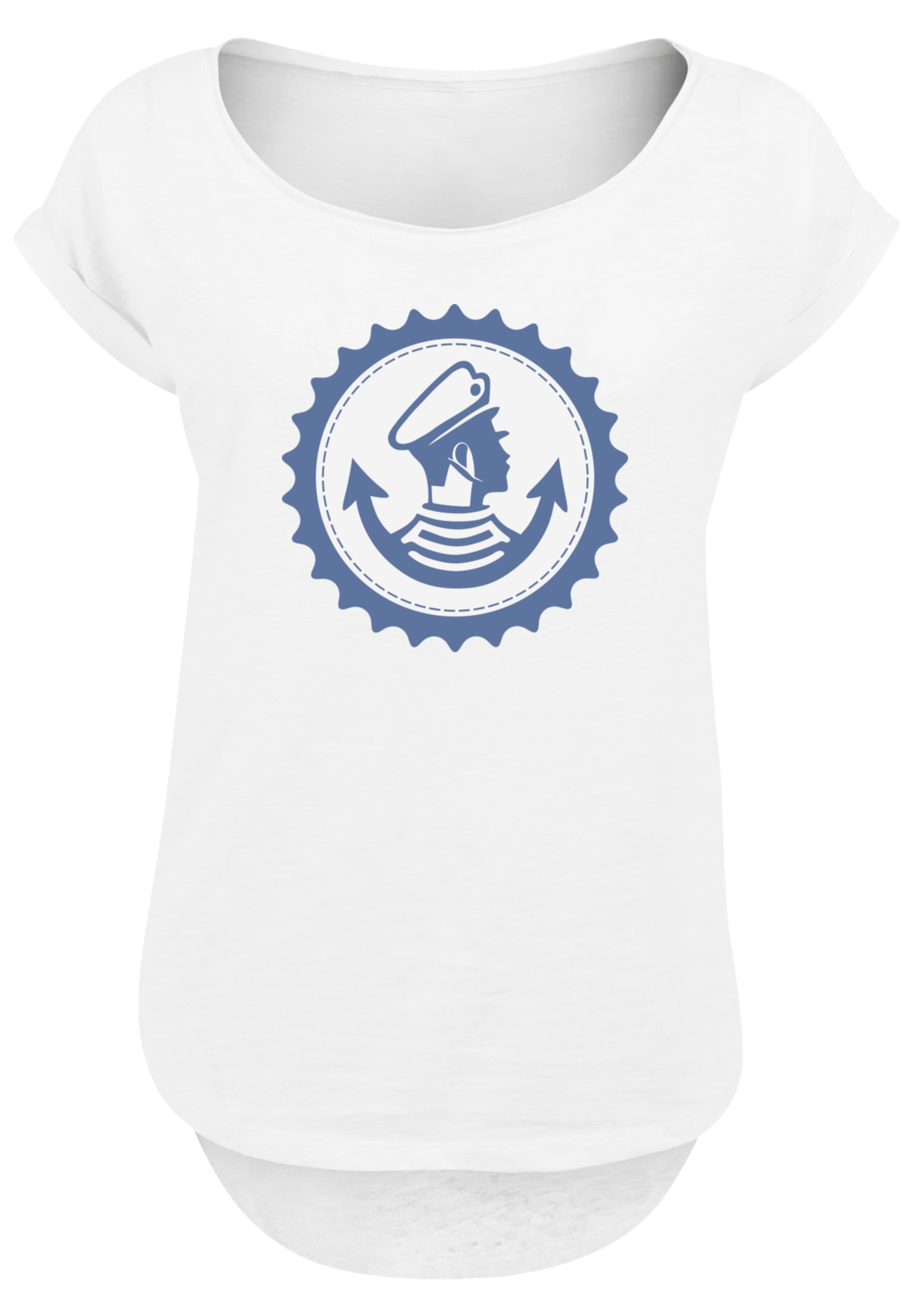 F4NT4STIC T-Shirt "Knut und Jan Hamburg with Ladies Long Slub Tee", Print günstig online kaufen