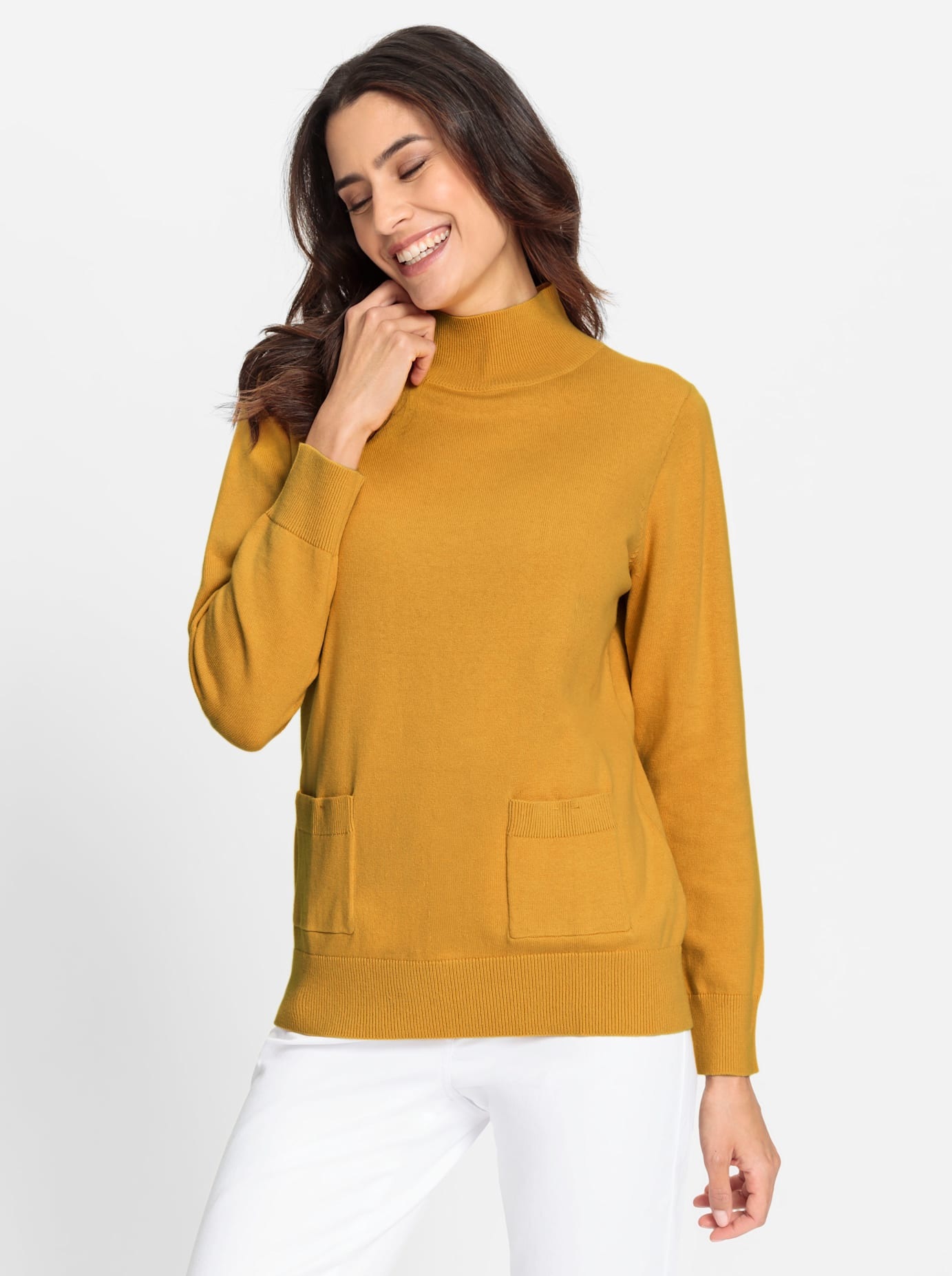 Inspirationen Stehkragenpullover »Stehkragen-Pullover«