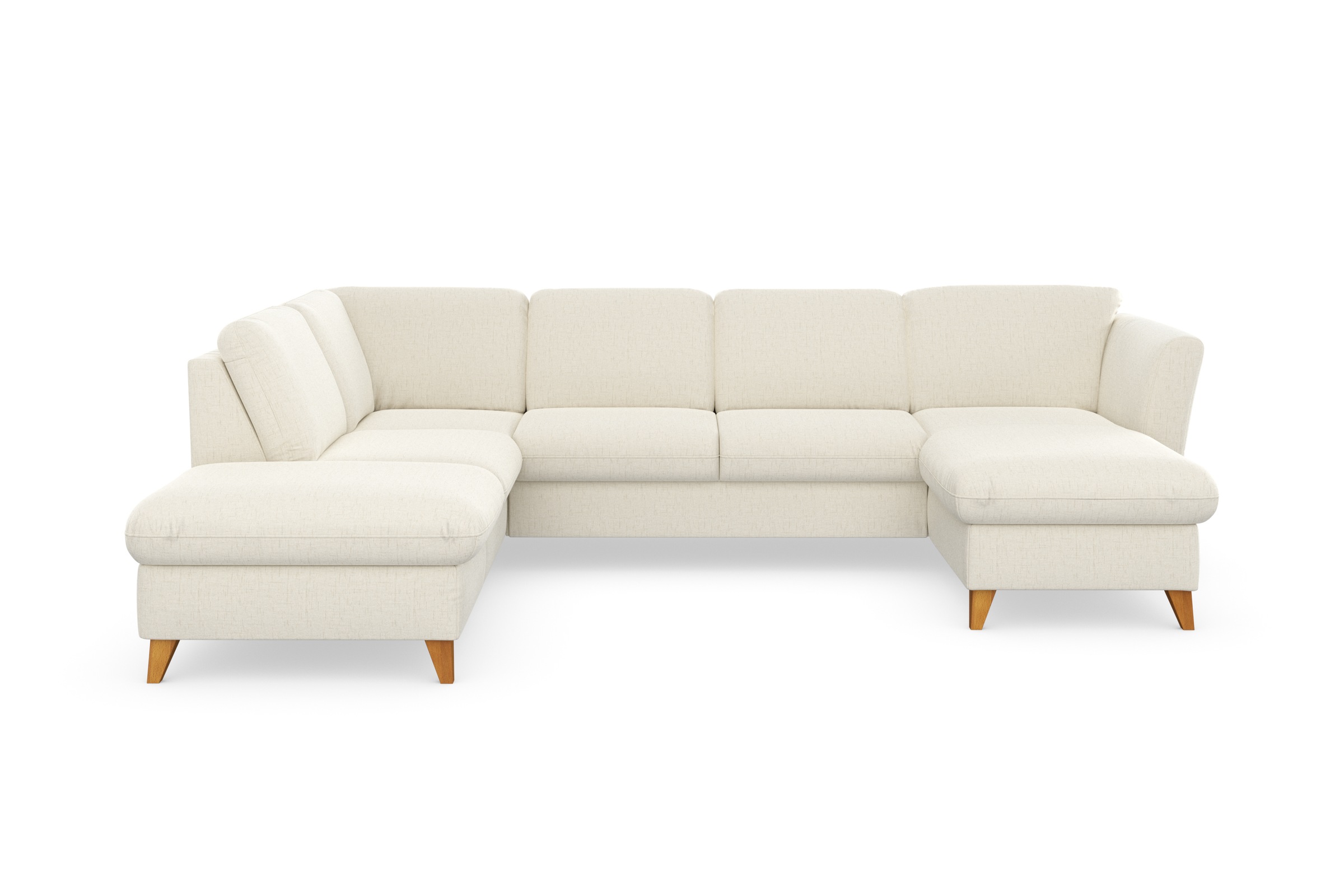 Home affaire Wohnlandschaft "Trelleborg U-Form" Federkern-Polsterung, wahlw günstig online kaufen